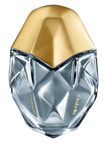 A luminous, shimmering white floral bloom of creamy jasmine and rose petals blended with the aquatic softness of blue lotus and fresh eucalyptus, all wrapped up in skin-hugging silky musks.