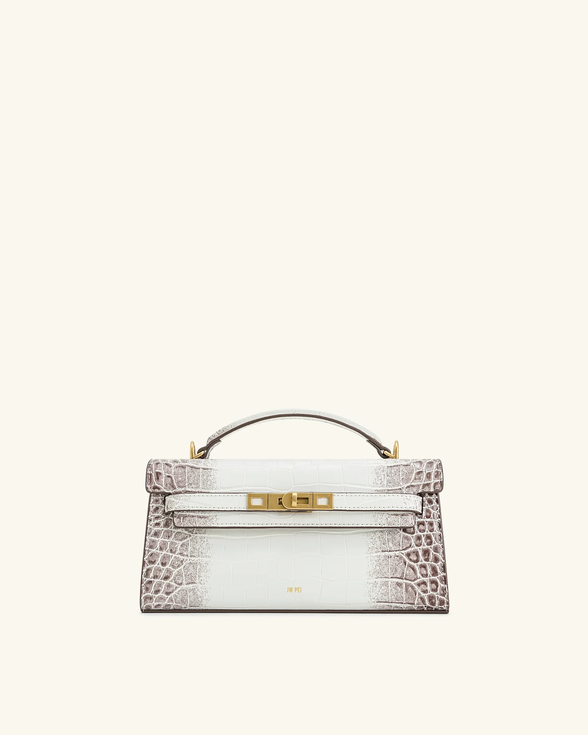 JW Pei Noor in White Croc