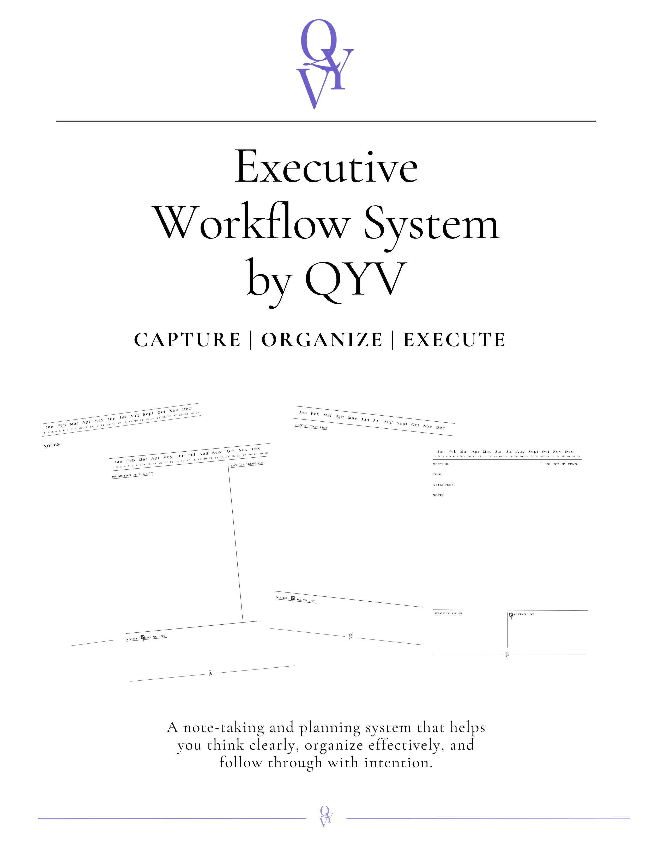 Executive Workflow System by QYV