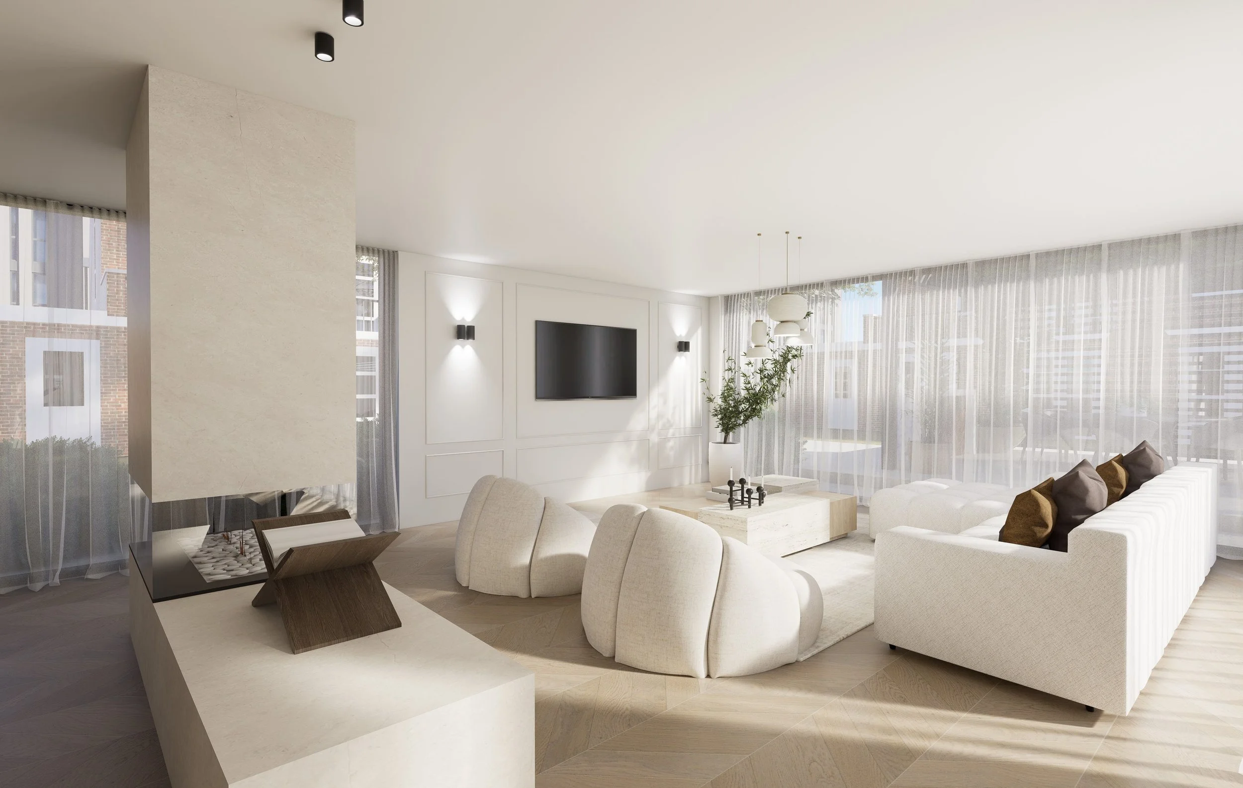 S' GRAVENZANDE | WOONKAMER/KEUKEN ONTWERP