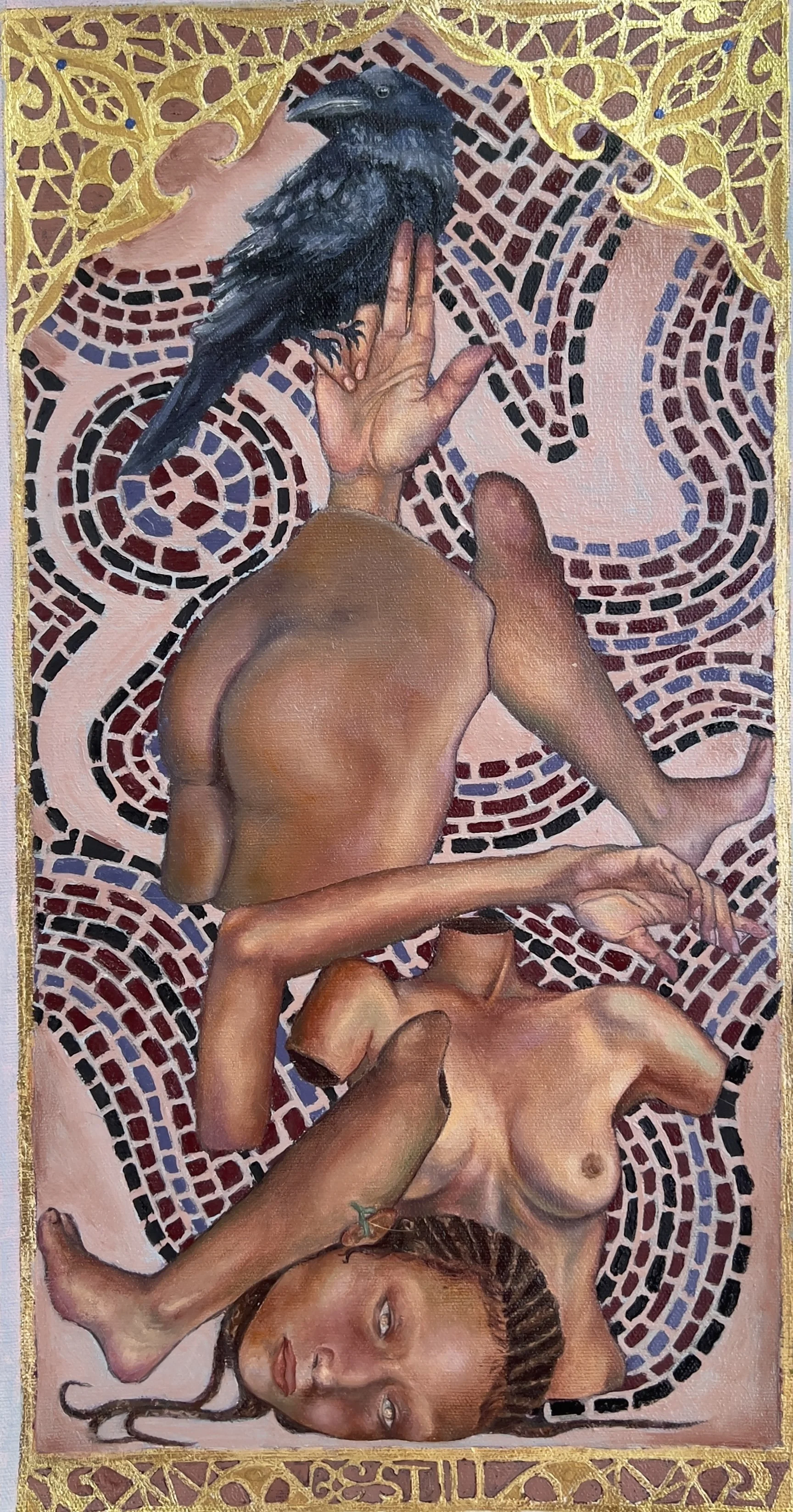 "Be Still" 10x18 oil on canvas           2025