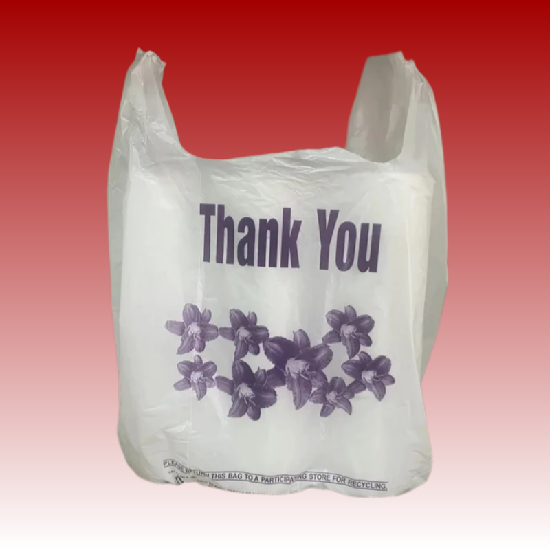 B012 花白色购物袋1/8
