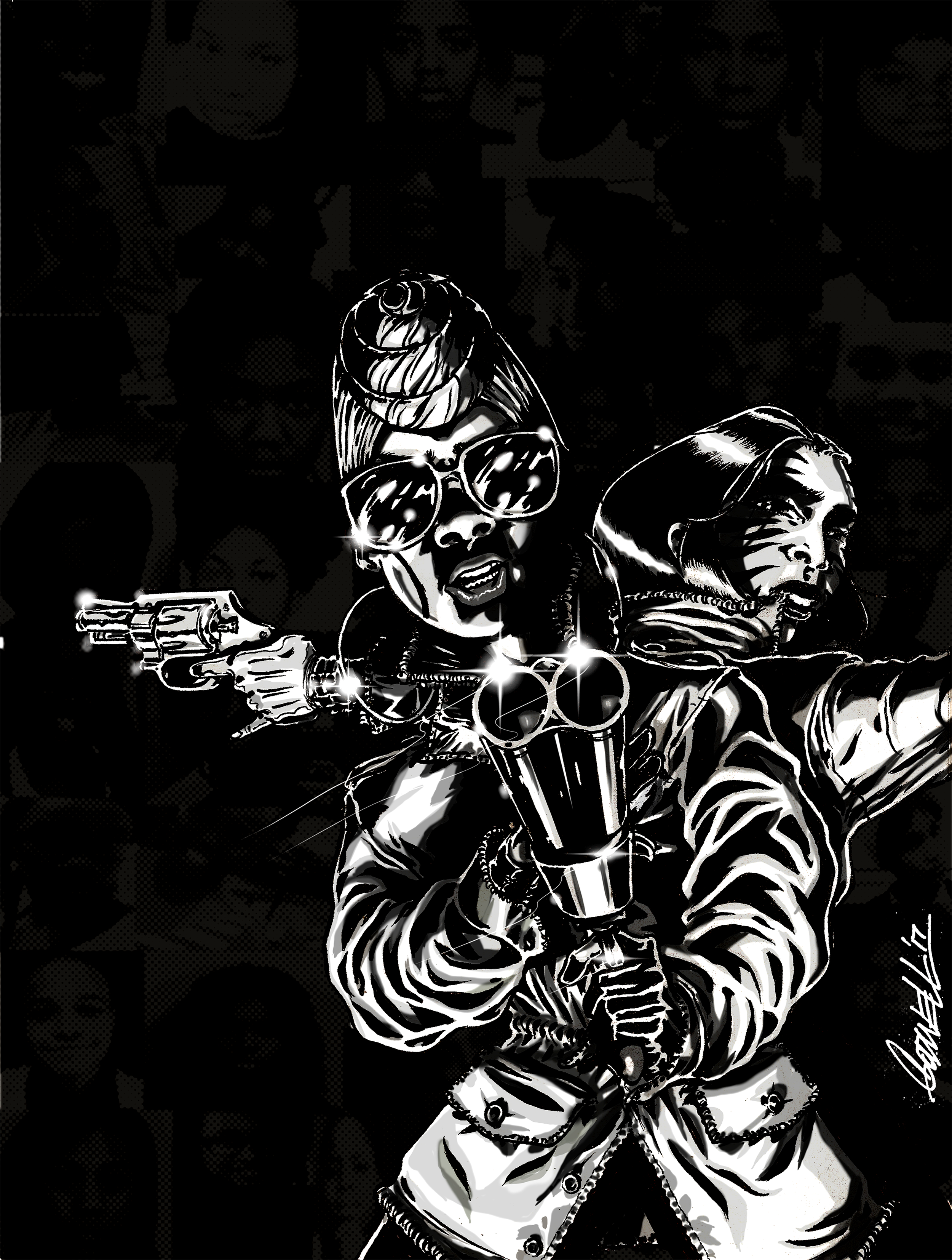 THE BLACK GUNNS (by CFGODWELL) for Nukleus Comics 11X15.png