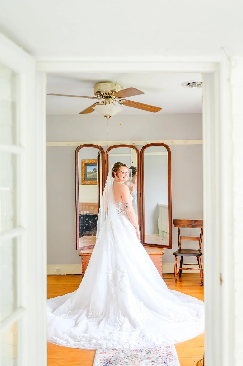 maryland garden wedding venue bridal suite