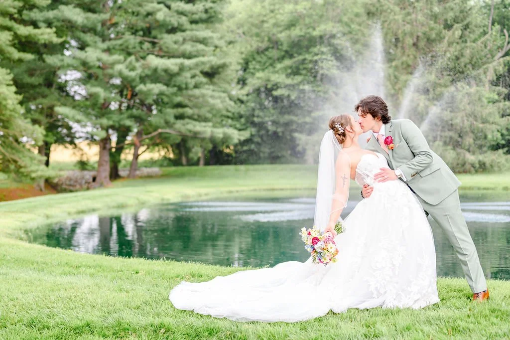 Joseph and Rebecca’s Outdoor June Wedding in Westminster, MD