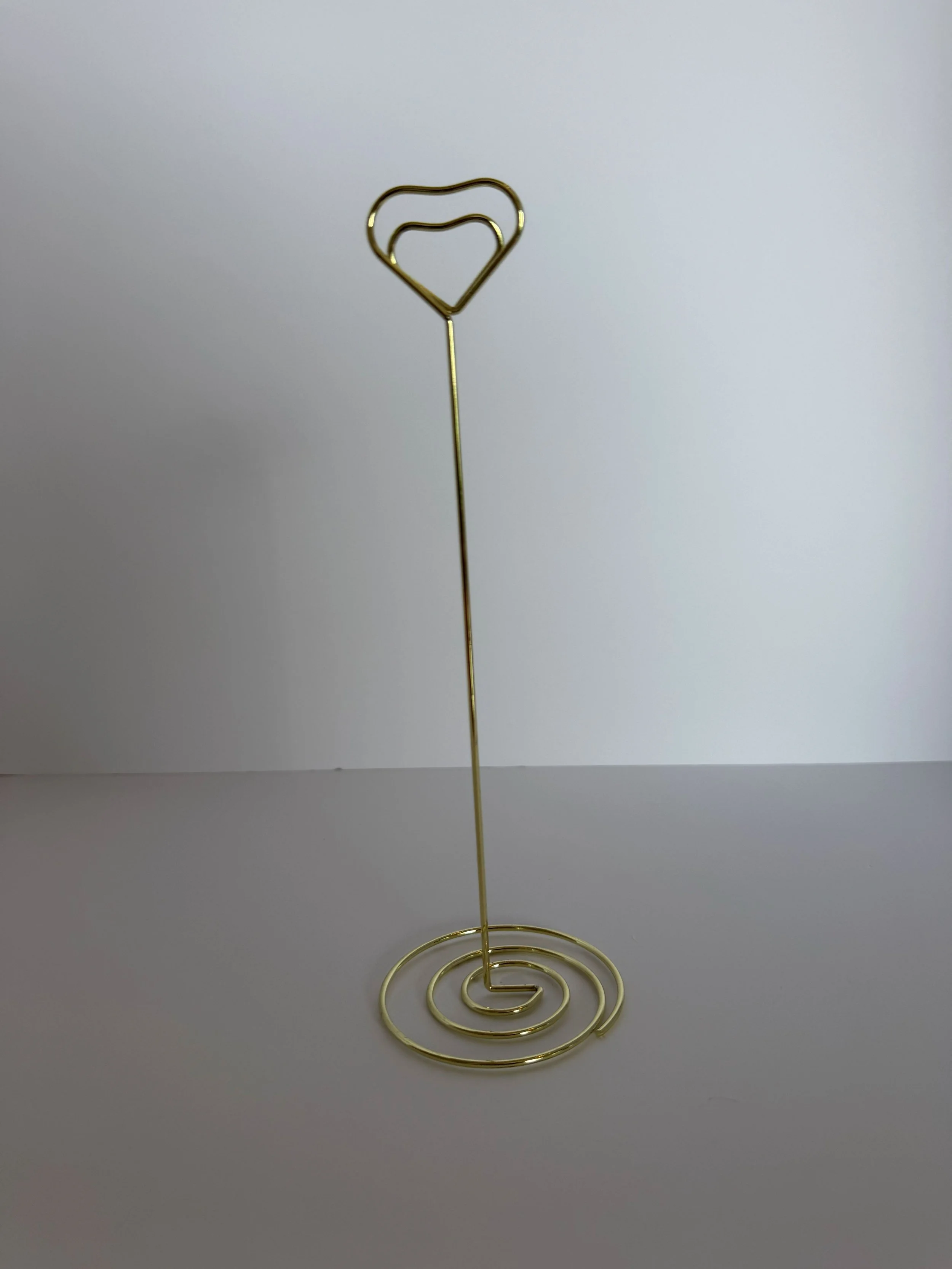 Heart Tall Number Holder