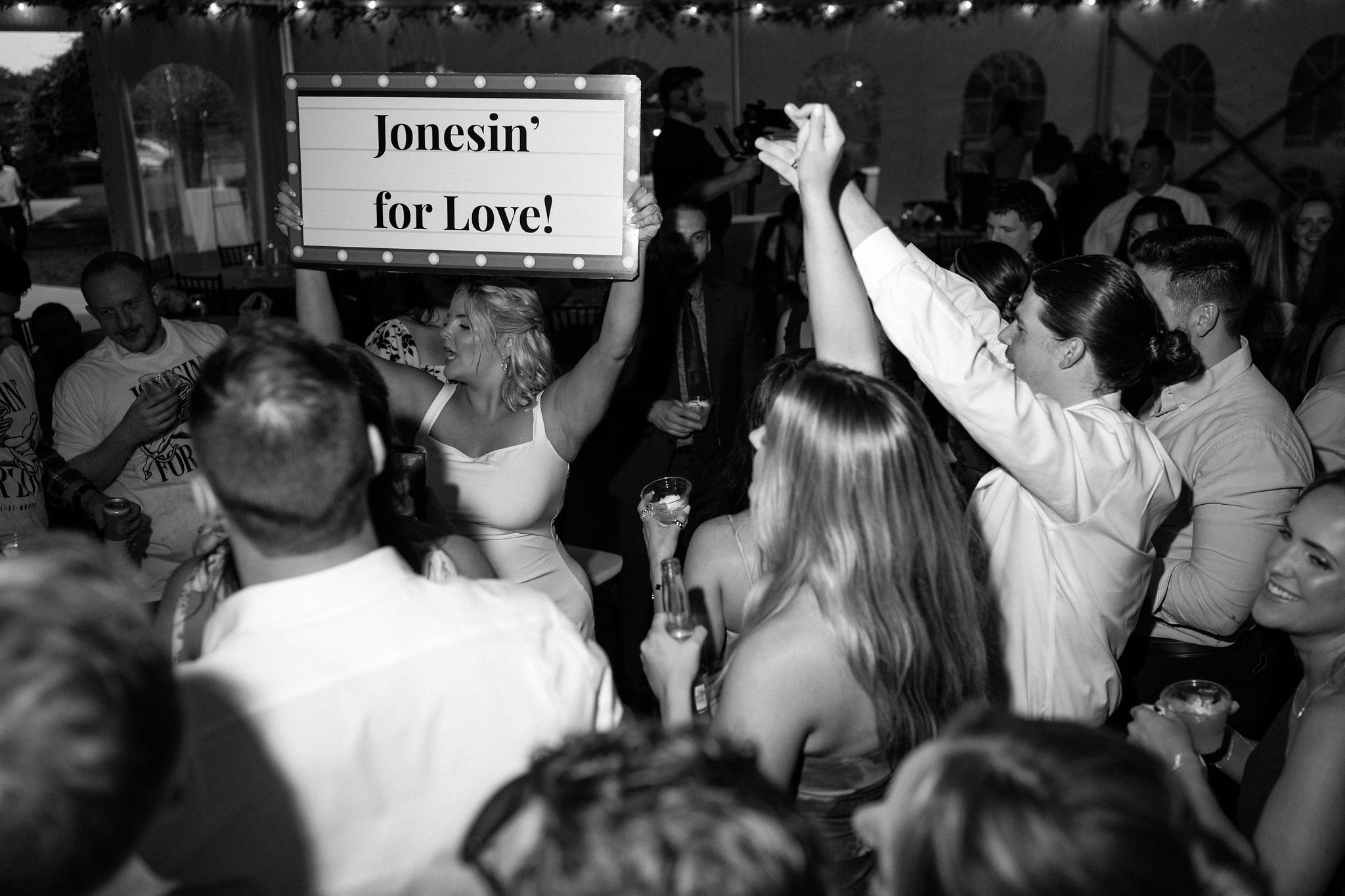 Maryland outdoor wedding reception tent