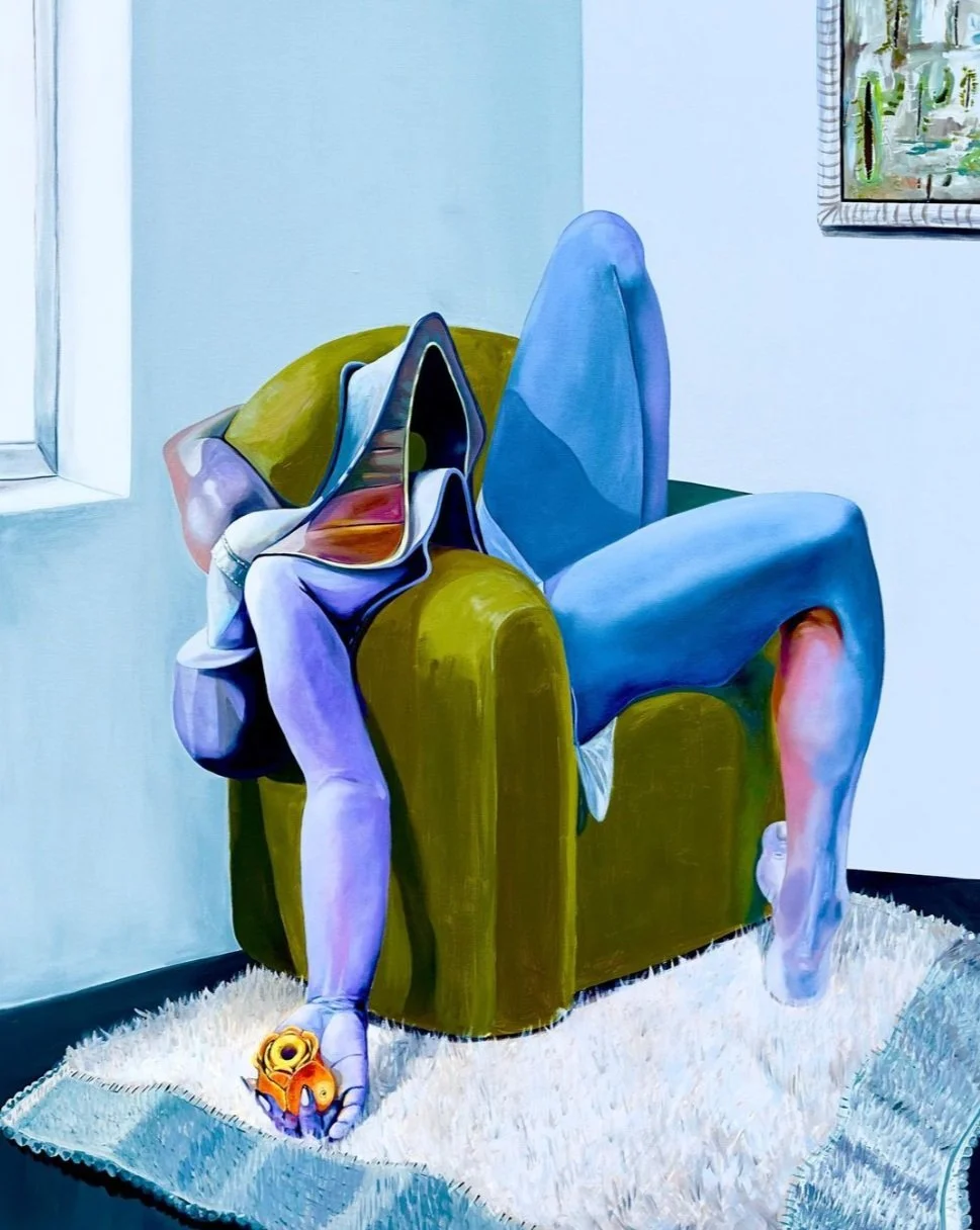 Confinar, Oil & Acrylic On Canvas, 48x60in