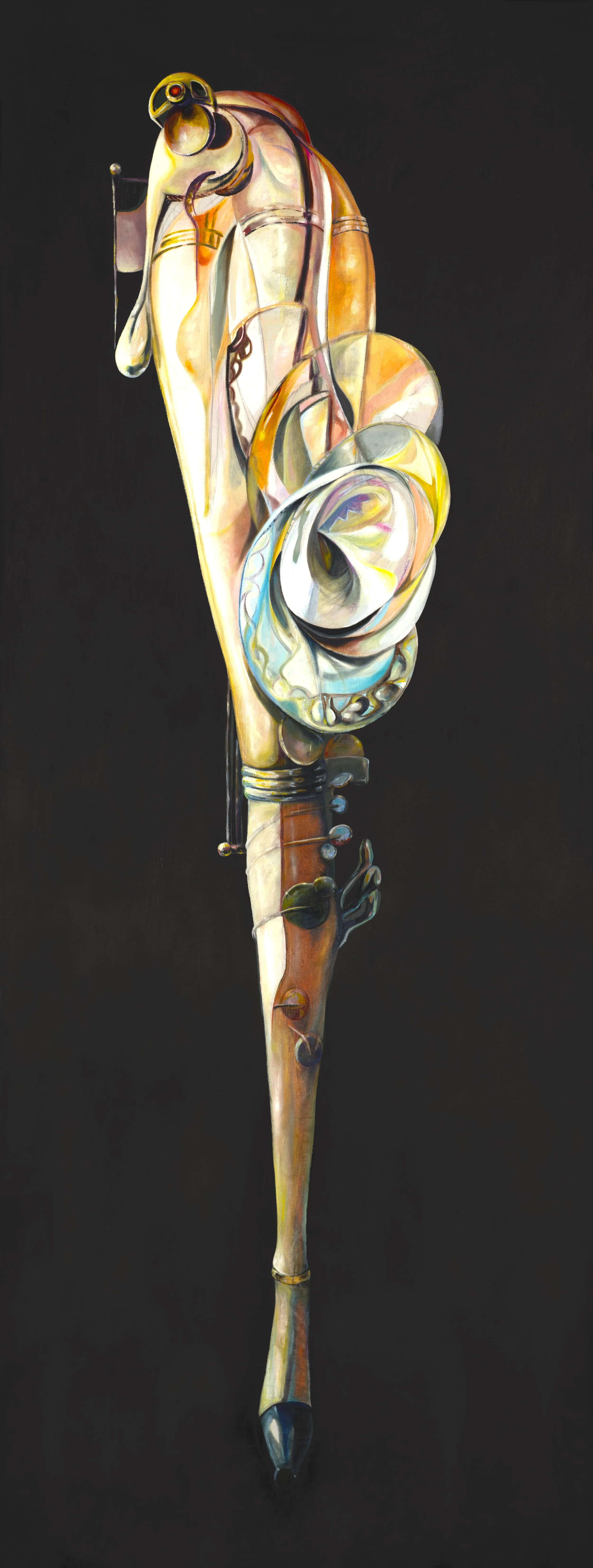 79 st,
24x72in
Acrylic & Oil on Stretched cotton