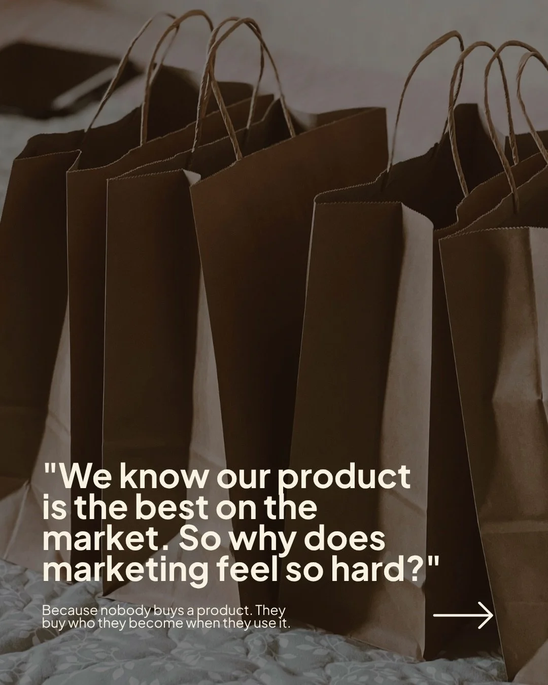 We talk about this in almost every discovery session we run. Swipe if you&rsquo;ve ever wondered why marketing feels harder than it should. 👉