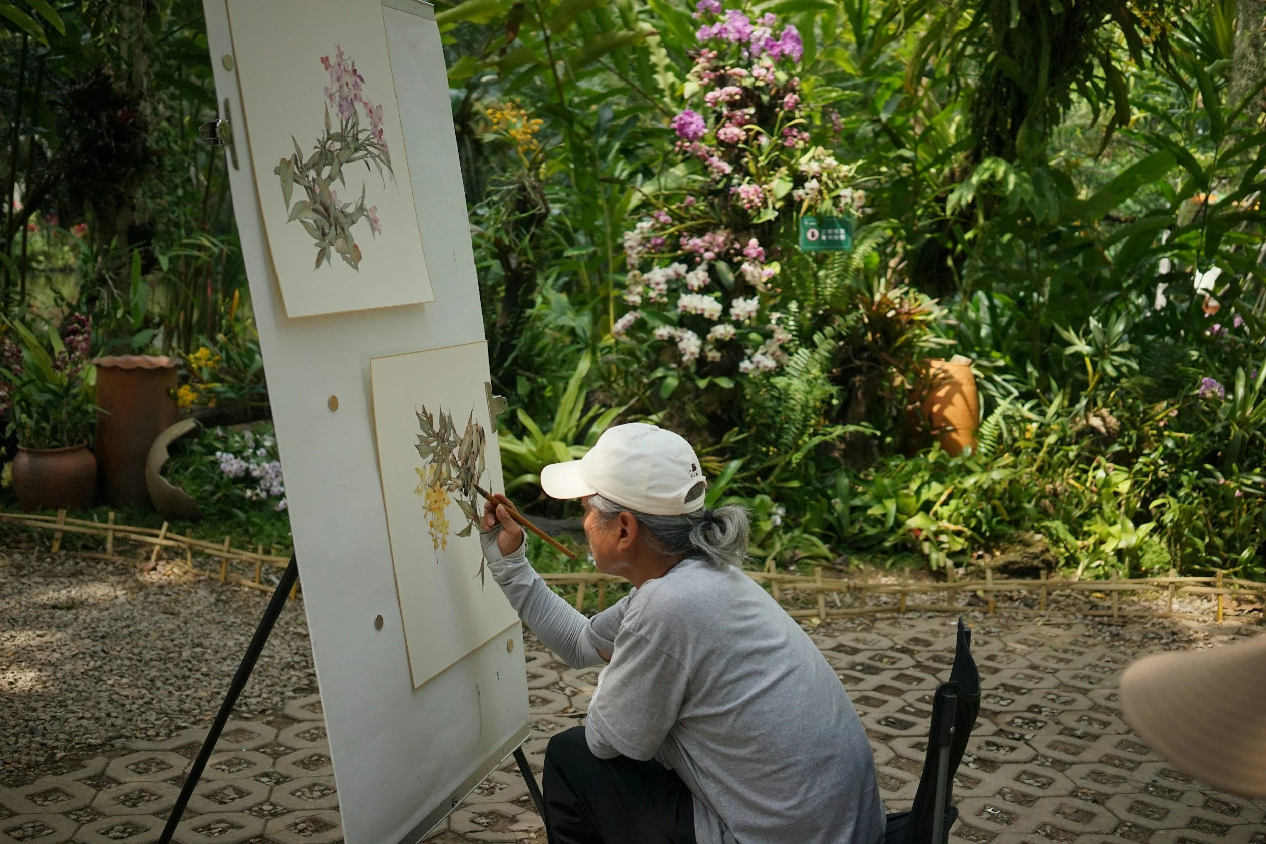 artists in the garden