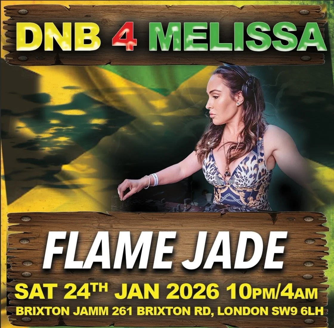 So grateful to be playing jungle and drum &amp; bass at Brixton Jamm 💛✨

Sharing this music means everything to me &mdash; it&rsquo;s more than sound.
It&rsquo;s energy, release, and a real connection between me and the crowd 🖤
A shared moment wher