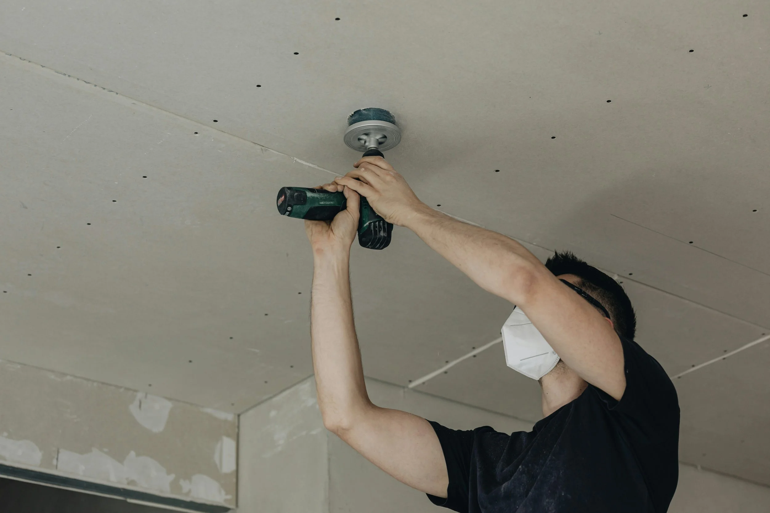 Ceiling fan installation