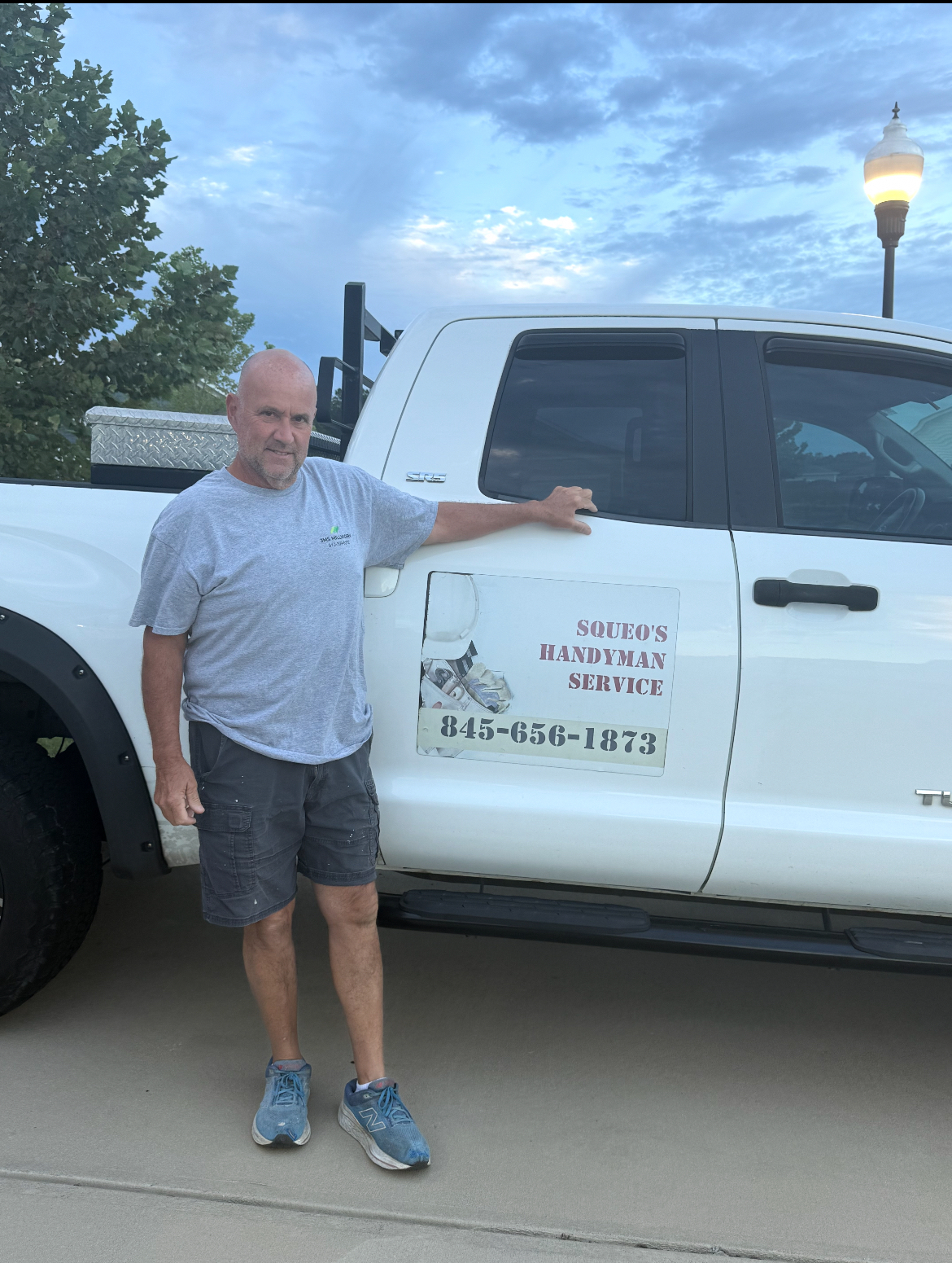 Joe Squeo, owner of Squeo’s Handyman Service