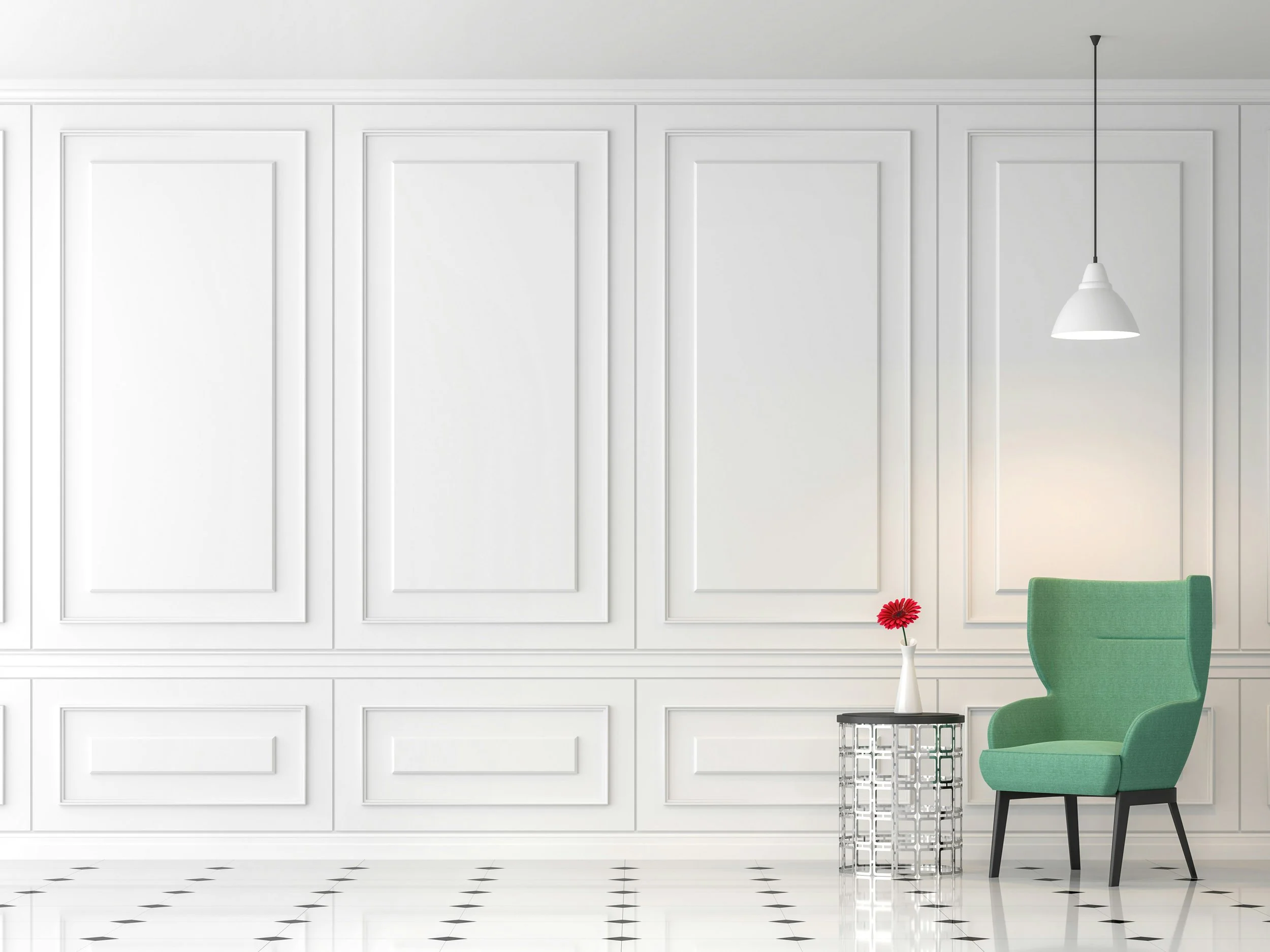 Accent wall