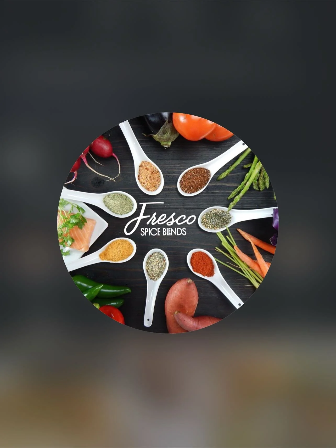 Fresco Spice Blends creates my favorite seasonings and rubs without the fillers and preservatives.  They have so many varieties of spice blends that makes it easy to find a perfect addition to any meal.
They are a small local business that creates a