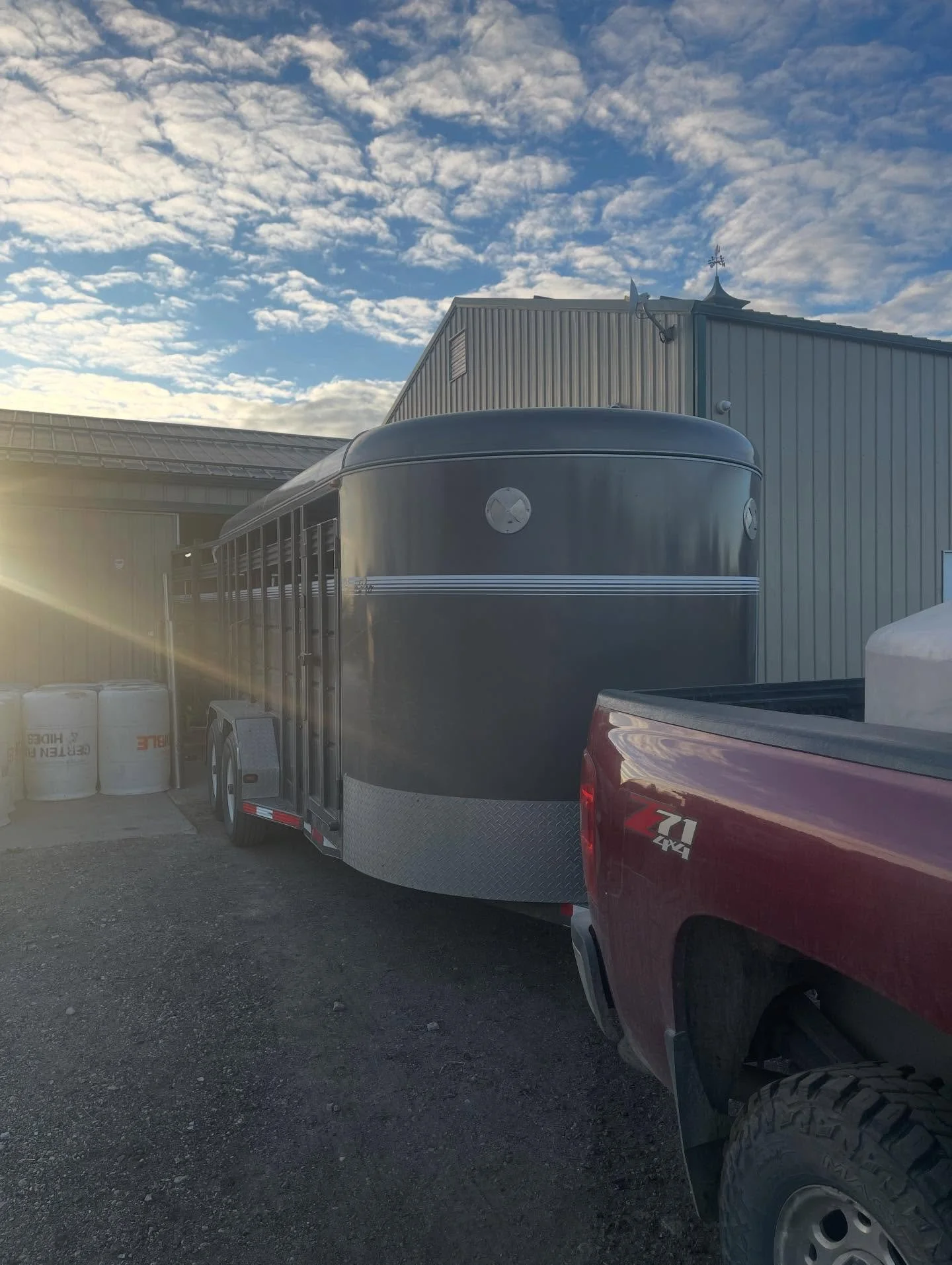 Harvest days are my least favorite days on the farm.  There is an undertone of sadness even as we celebrate and respect the life that was lived and the food that will be provided for our community.  Because you cannot have life without death. 

And a