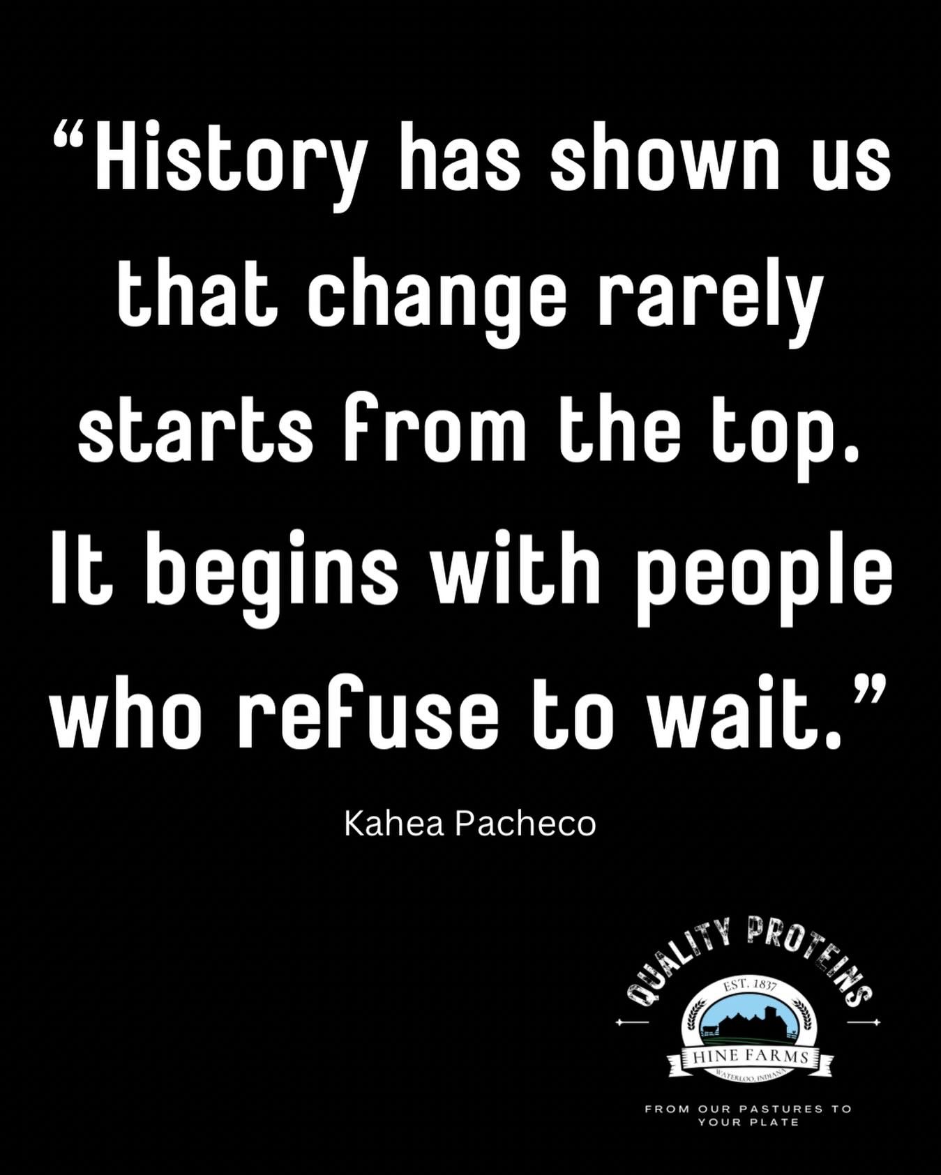 Grass roots efforts, personal accountability, and care for the Earth and the people and animals that inhabit her are an excellent foundation from which to start.  No politician is coming to save you&hellip;it starts with us and our choices, however s