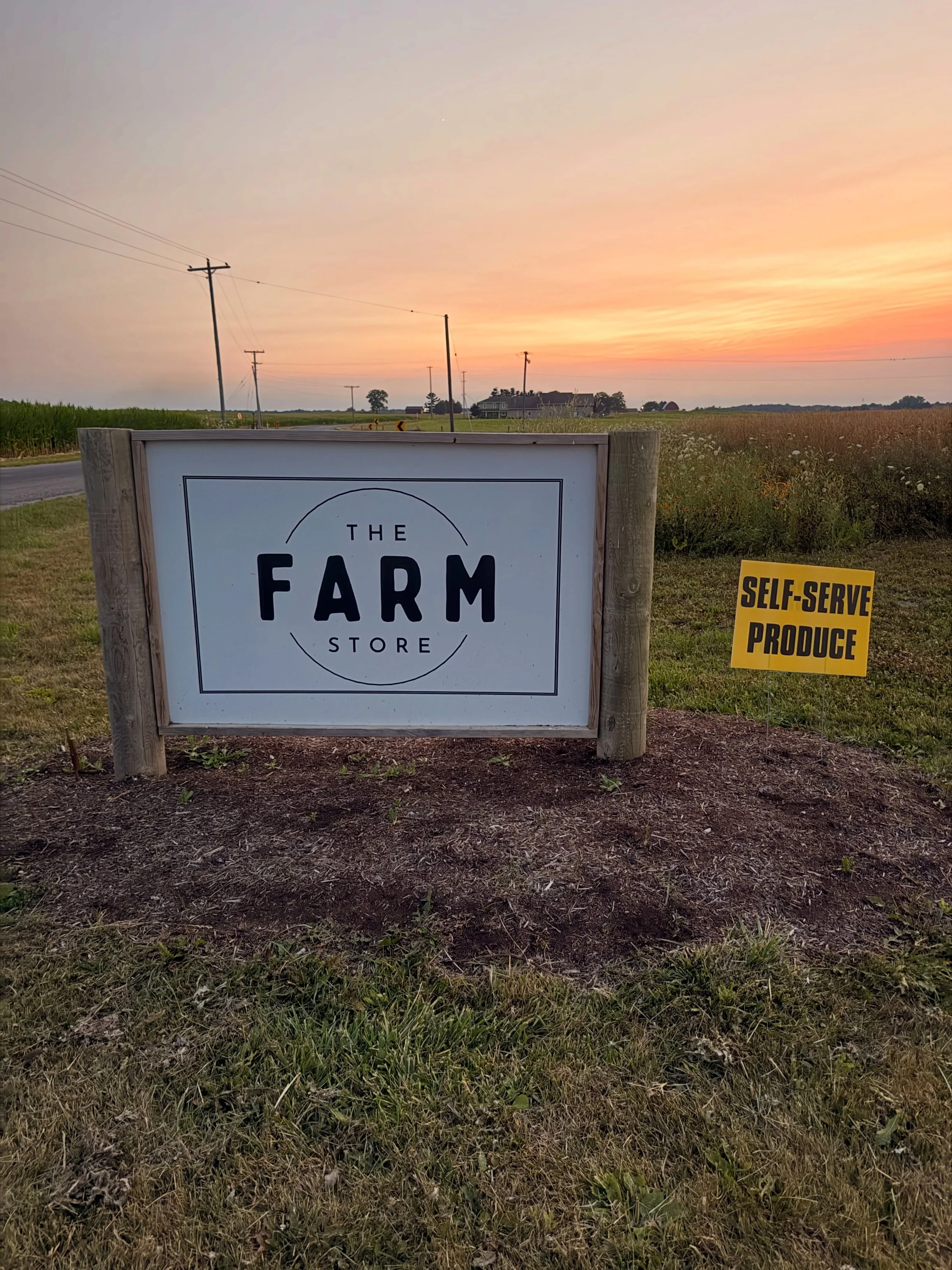 Our self serve stand is FINALLY OPEN for the season 🥳

Building our new &ldquo;metal car port&rdquo; to protect our self serve area was a labor of love&hellip;that looked more like frustration, anger, and buyers remorse 😩🤭. But alas, it&rsquo;s fi