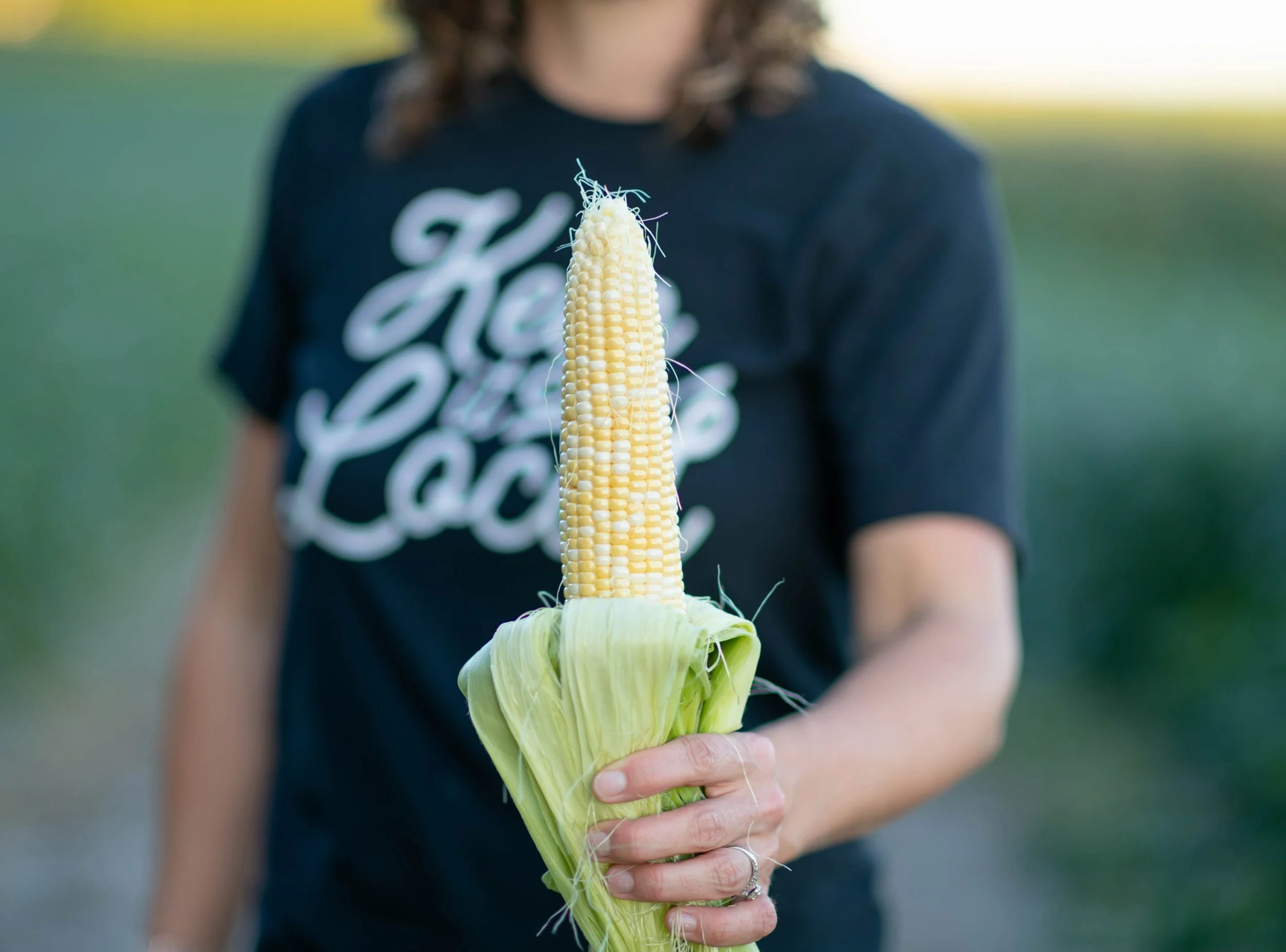 Sweet corn is here 🥳🥳🥳

The raccoon apparently filled up on our early corn and graciously decided to share some of the next batch with us.  We will have our sweet corn available at The Farm Store while supplies last until the next picking.

We DO 