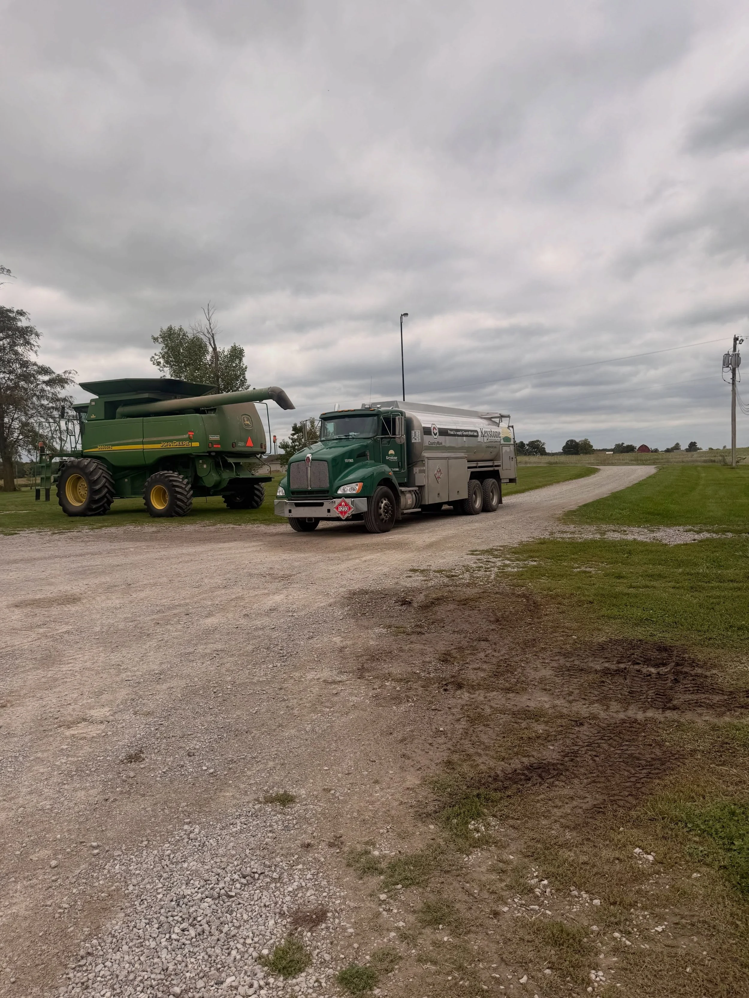 Can&rsquo;t wait to get this bill 🙄🫣😩&hellip;thankfully as we phase out growing row crops we&rsquo;re also phasing out our diesel fuel needs. 🙌🏼