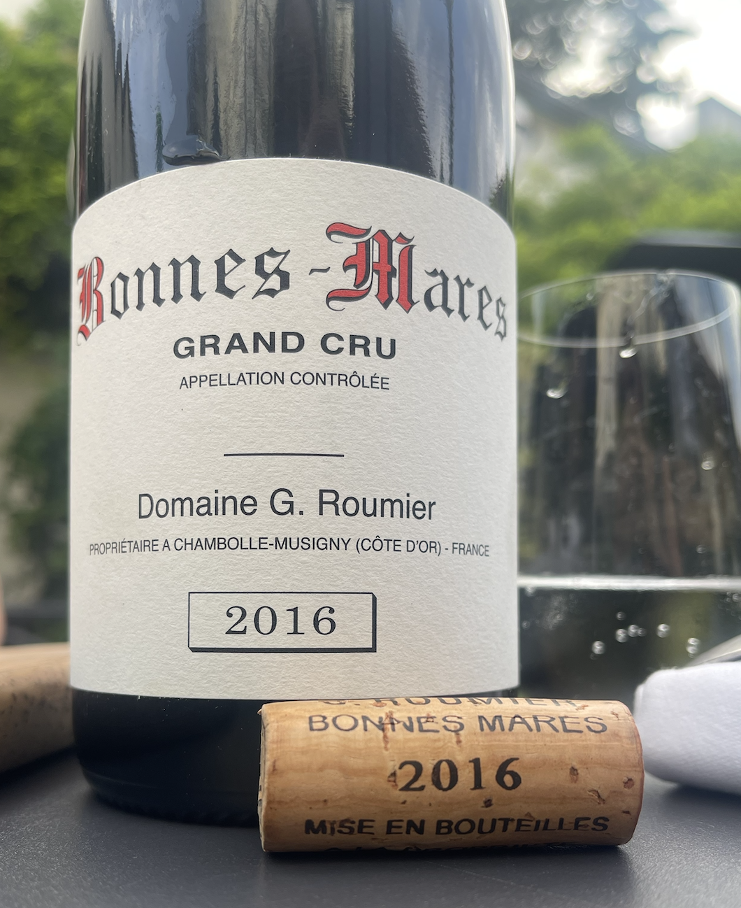 Enjoying Bonnes Mares Grand Cru