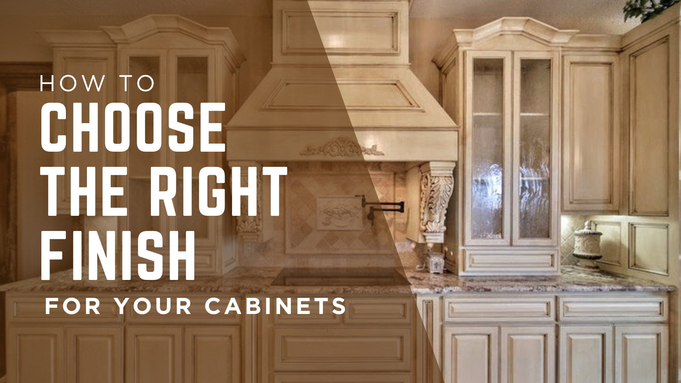 How to Choose the Right Finish for Your Cabinets