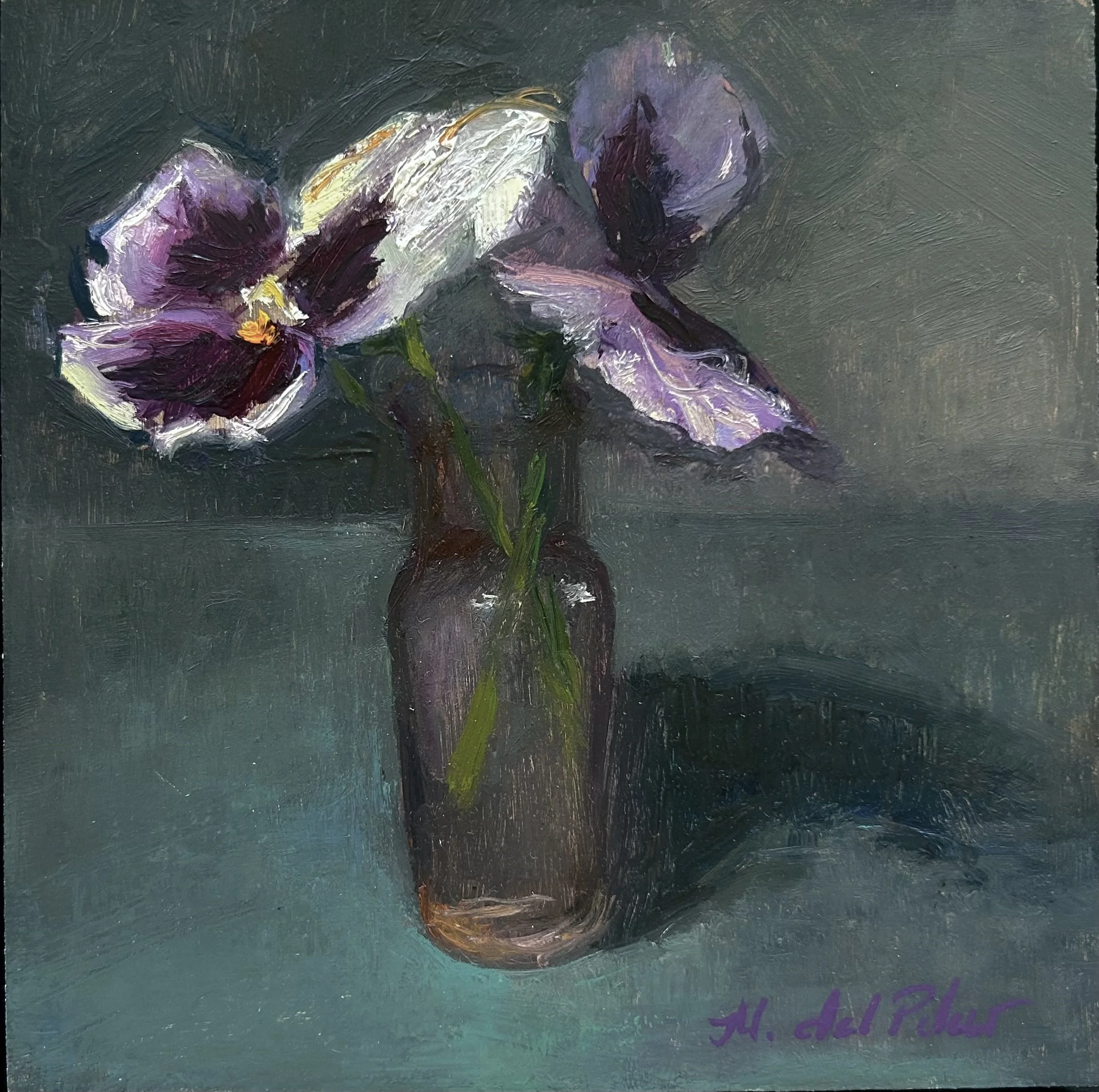 Pansies by Michele del Pilar