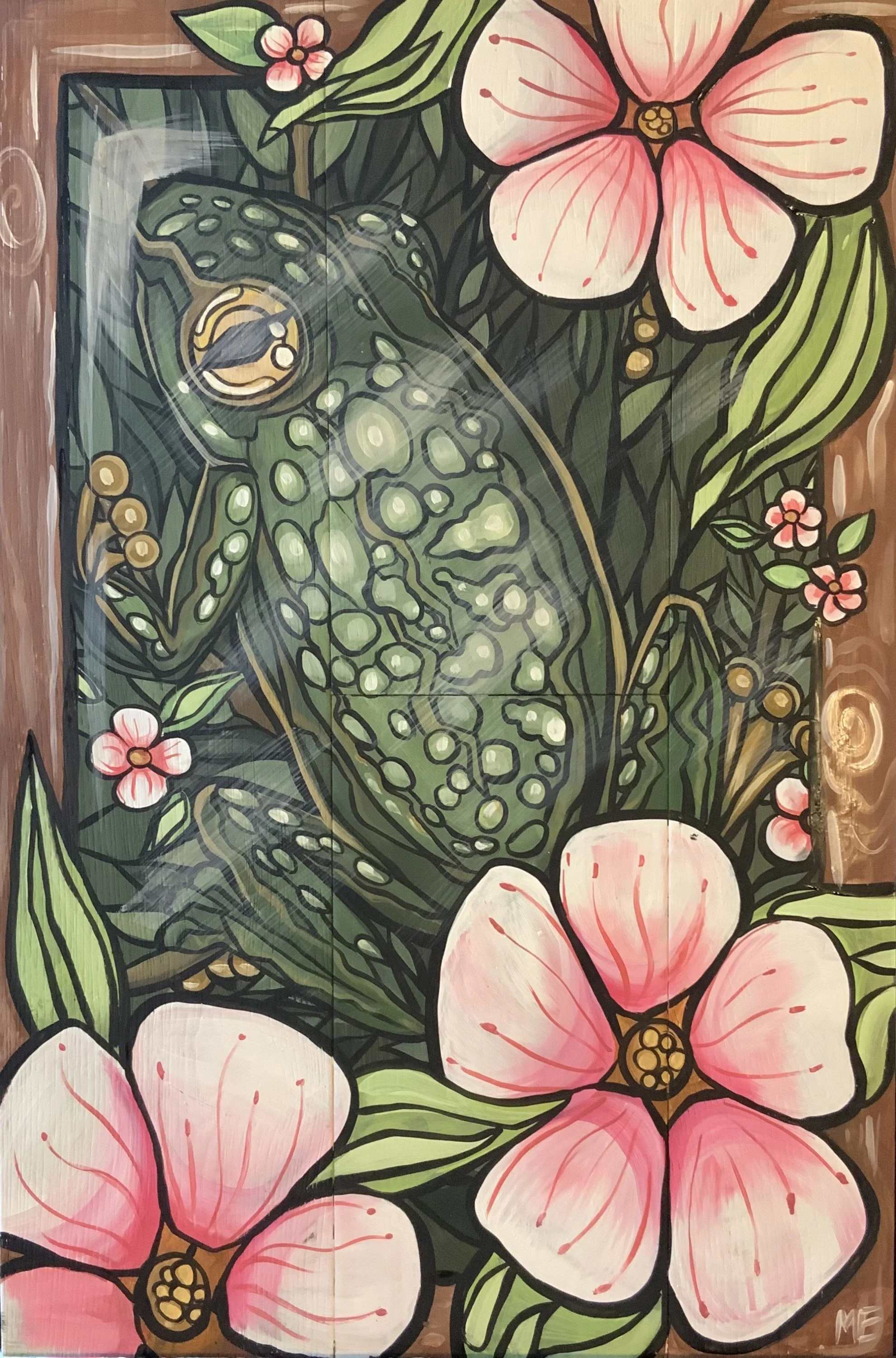 Stain Glass Frog 2025