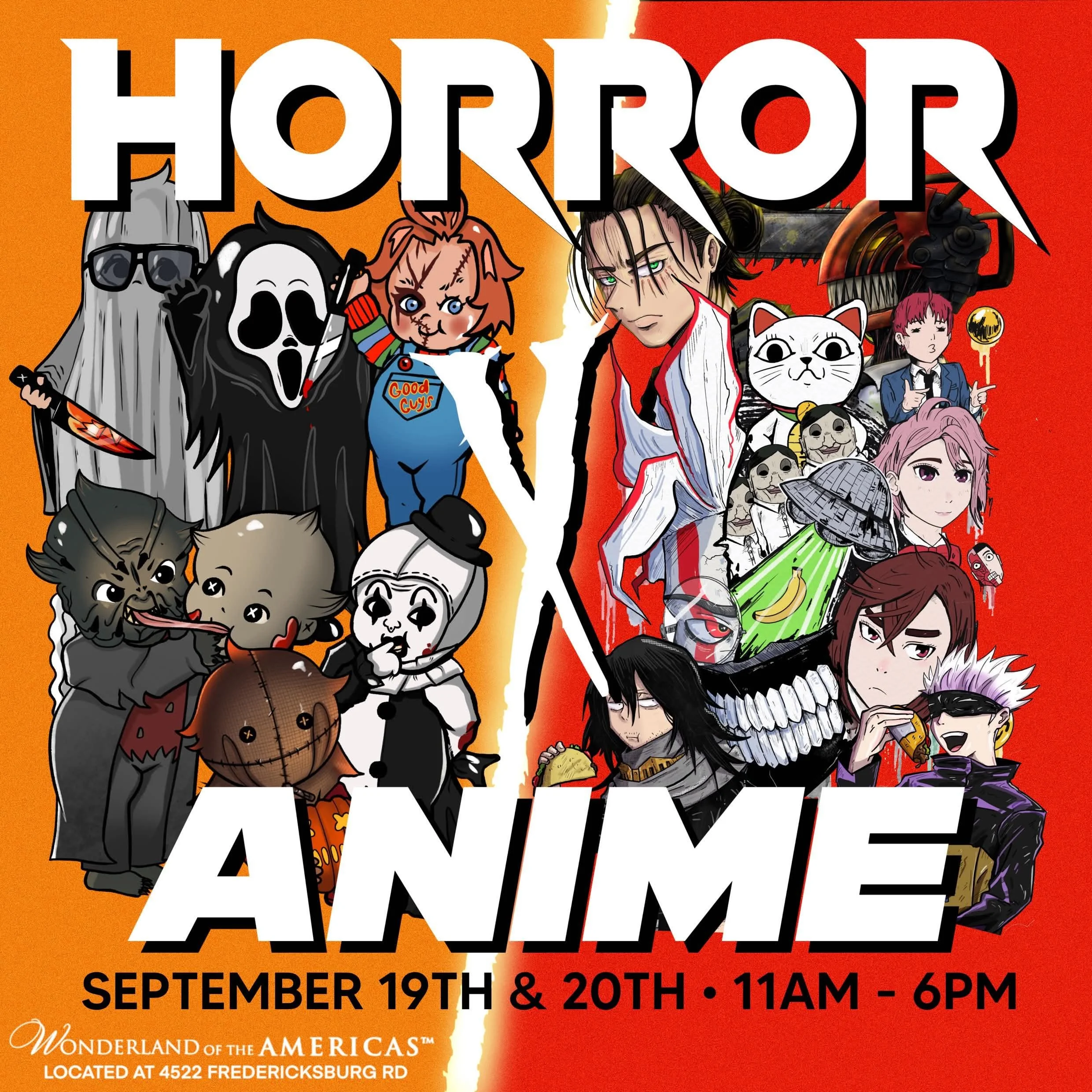 Horror x Anime