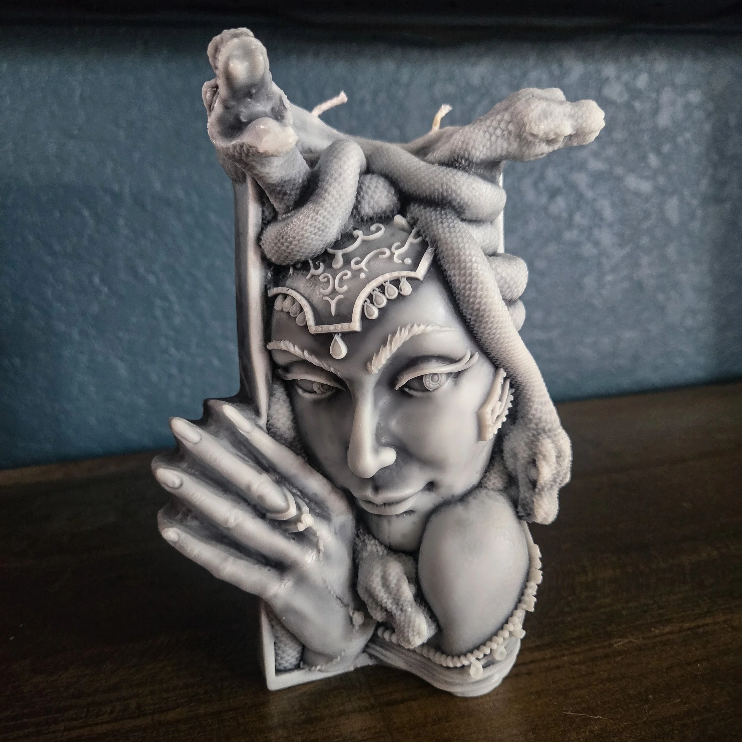 Serpent Goddess Candle