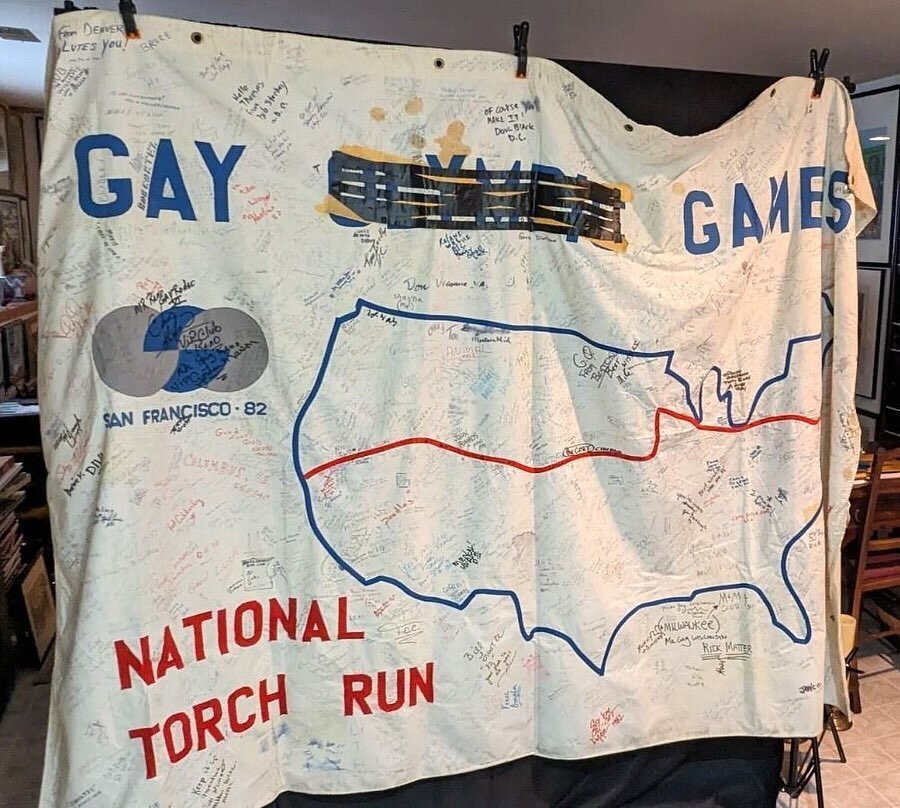 Paula Bloodsaw of Madison, Wisconsin, recently contacted us to let us know that she had in her possession this incredible signed quilt depicting the &ldquo;National Torch Run&rdquo; from 1982.

To build national awareness for the event and raise fund