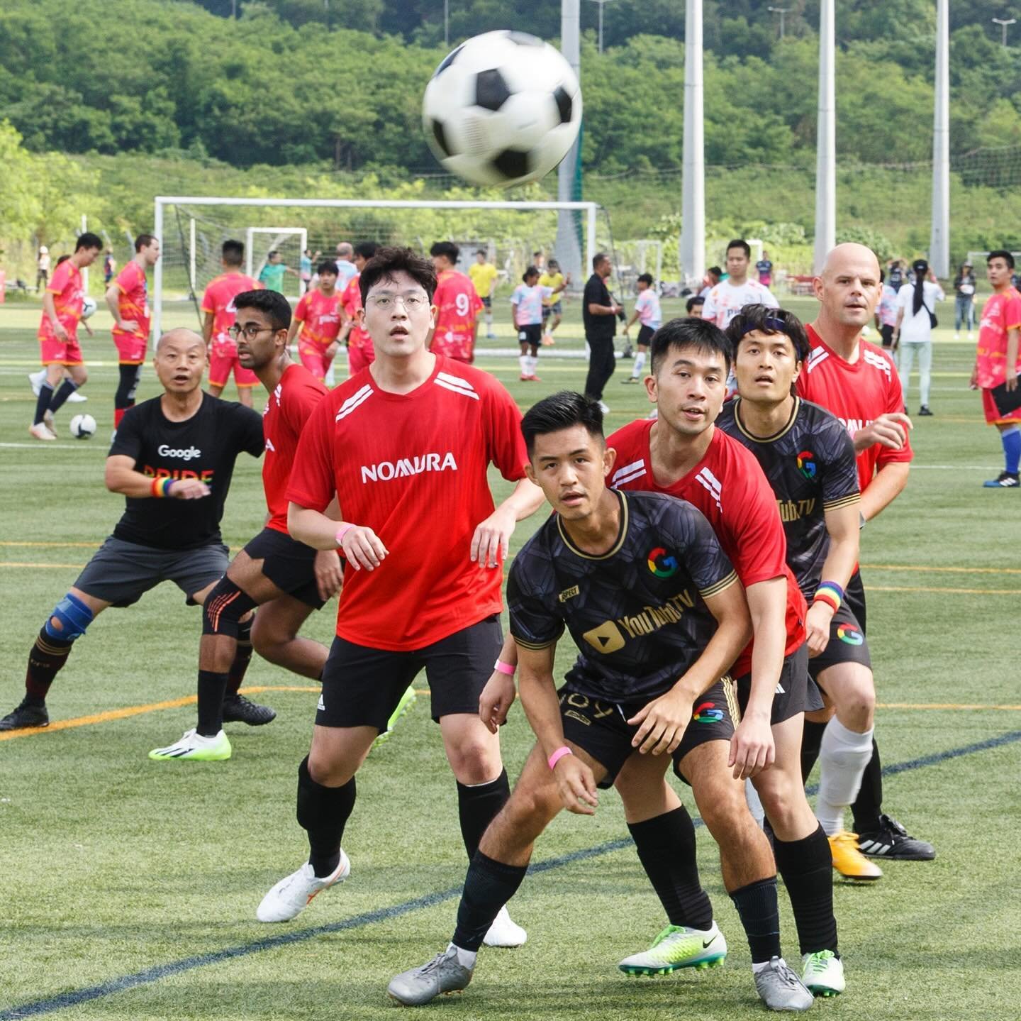 Football 7s took place in both host cities but as these shots from Hong Kong show the energy at the event was electric