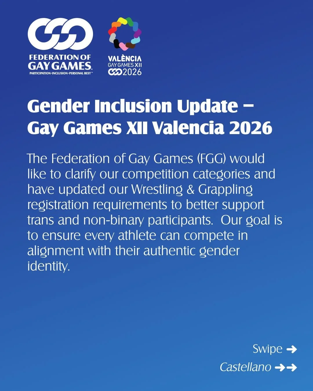 Following questions from our community, and with the support of @adilgtbi and @wrestlerswithoutbordersoffical , the FGG is sharing clarifications on our competition categories and an update to the Wrestling &amp; Grappling registration requirements.
