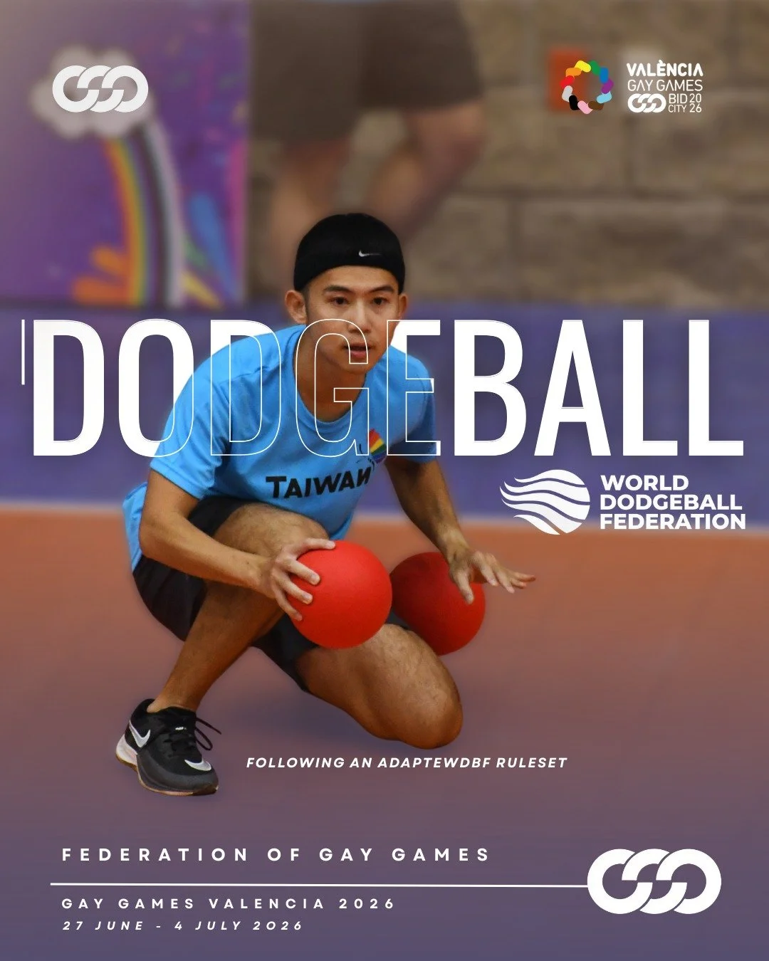 Play cloth, foam, or both, in Open and or Mixed. 🔴🔥
You play under an adapted international format, clear calls, fast rallies, and a structure built for fair competition.

Secure your spot for 2026 and get ready to duck, dive, and throw.

📒 Regist