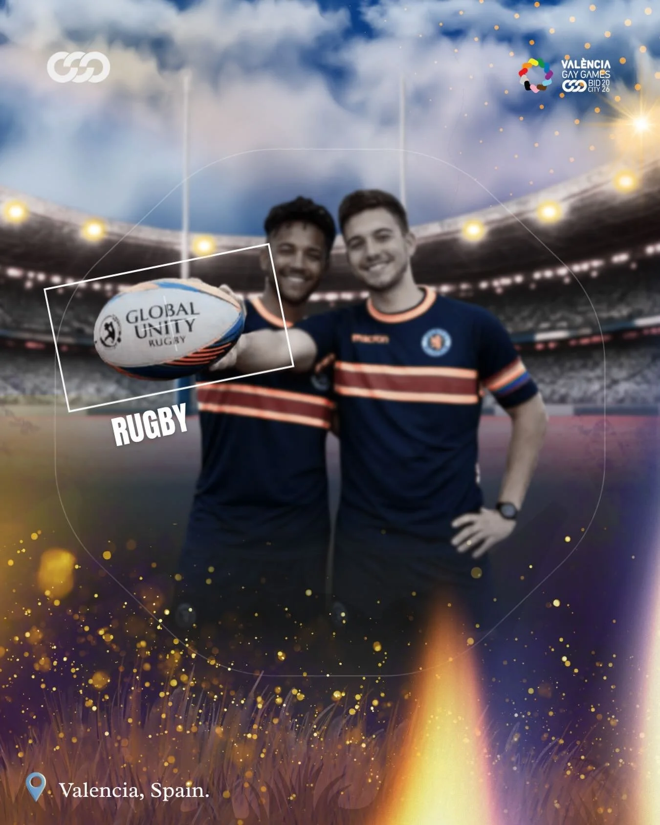 Rugby is filling up fast. 🏉🔥 

Bring your hardest tackles and boldest scrums to Val&egrave;ncia 2026. Inclusive space, fair play, and room for every level. 

Big hits, strong lineouts, and a community that has your back.
 📒 Registration link in bi