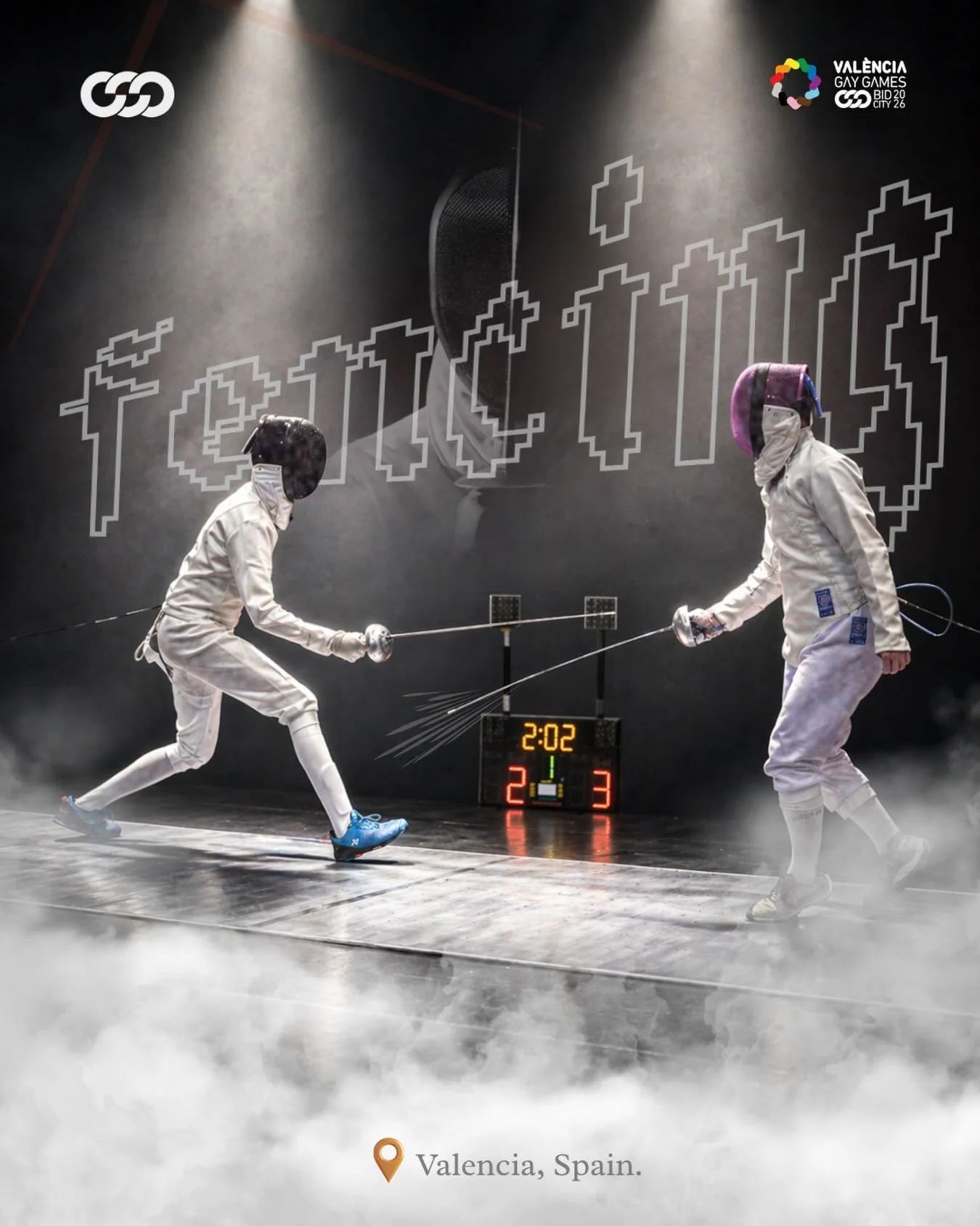 ⚔️ Two blades. One strip. No limits.

Where precision meets passion, and every touch tells a story &mdash; we fence for sport, for community, for pride.
&Eacute;p&eacute;e &middot; Foil &middot; Sabre 

📍 Benimaclet Sports Centre, Valencia 🇪🇸 
🗓️