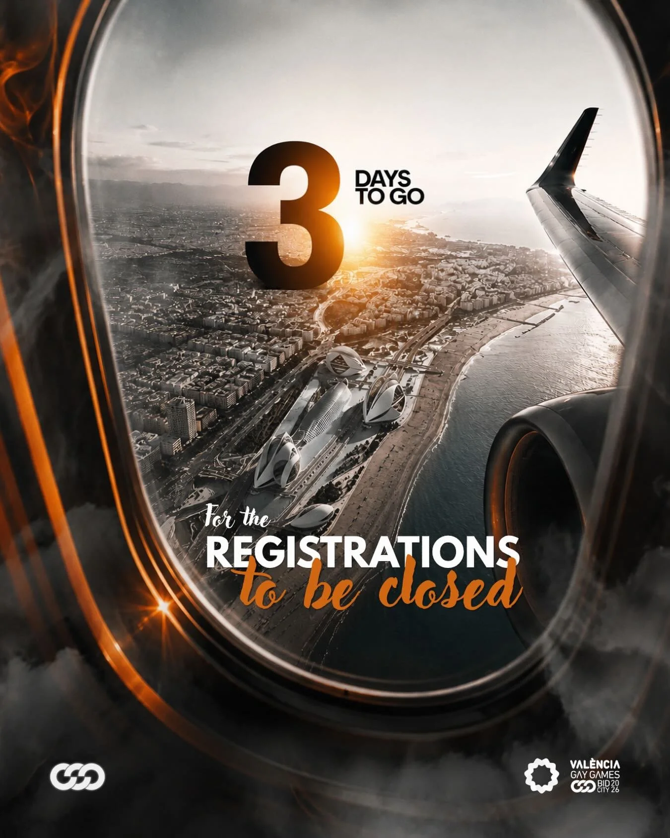 Tic... toc ⏱️

3 days before registrations close and the countdown of the games begins 🧡🫶🏼