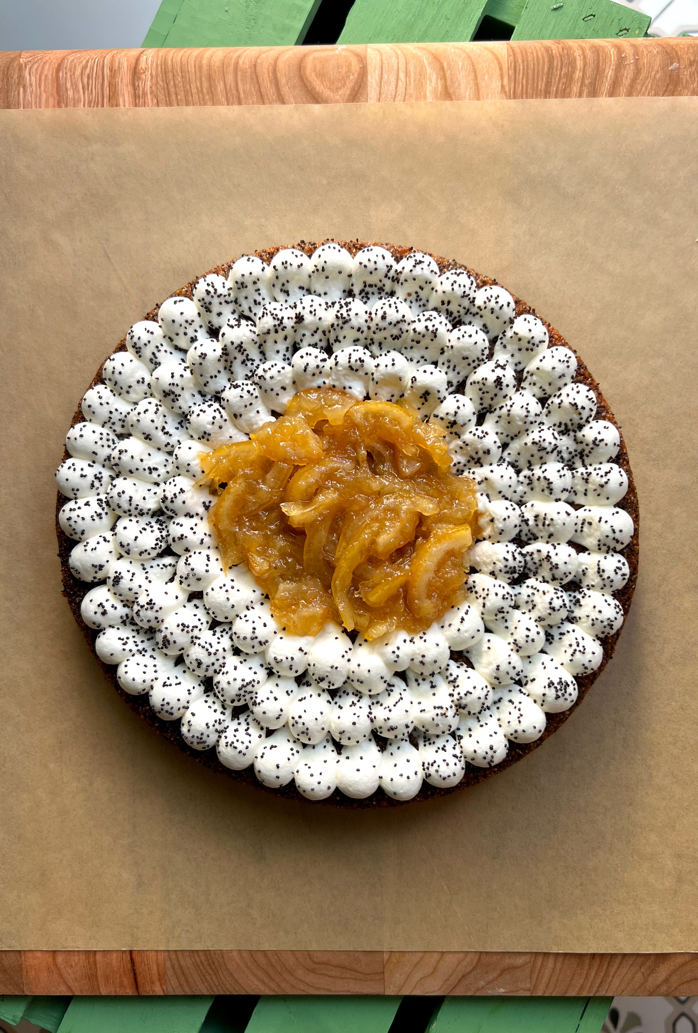 Lemon Poppy Basbousa - $40