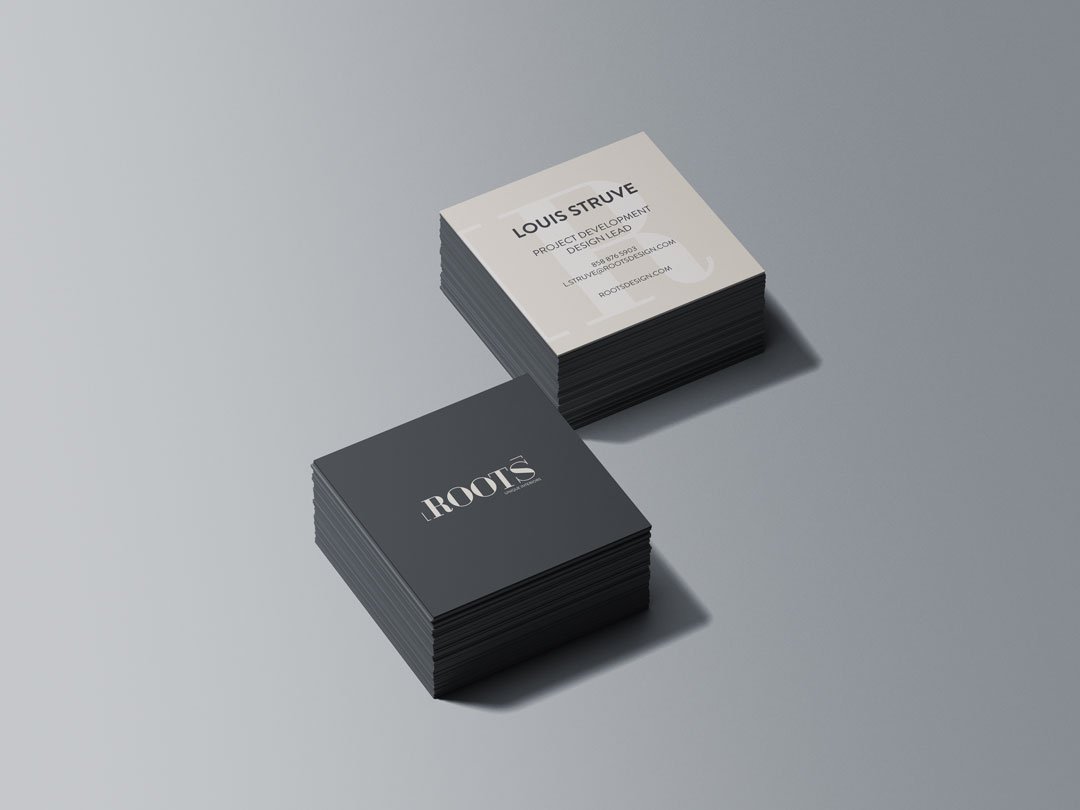 Roots Business Card Design