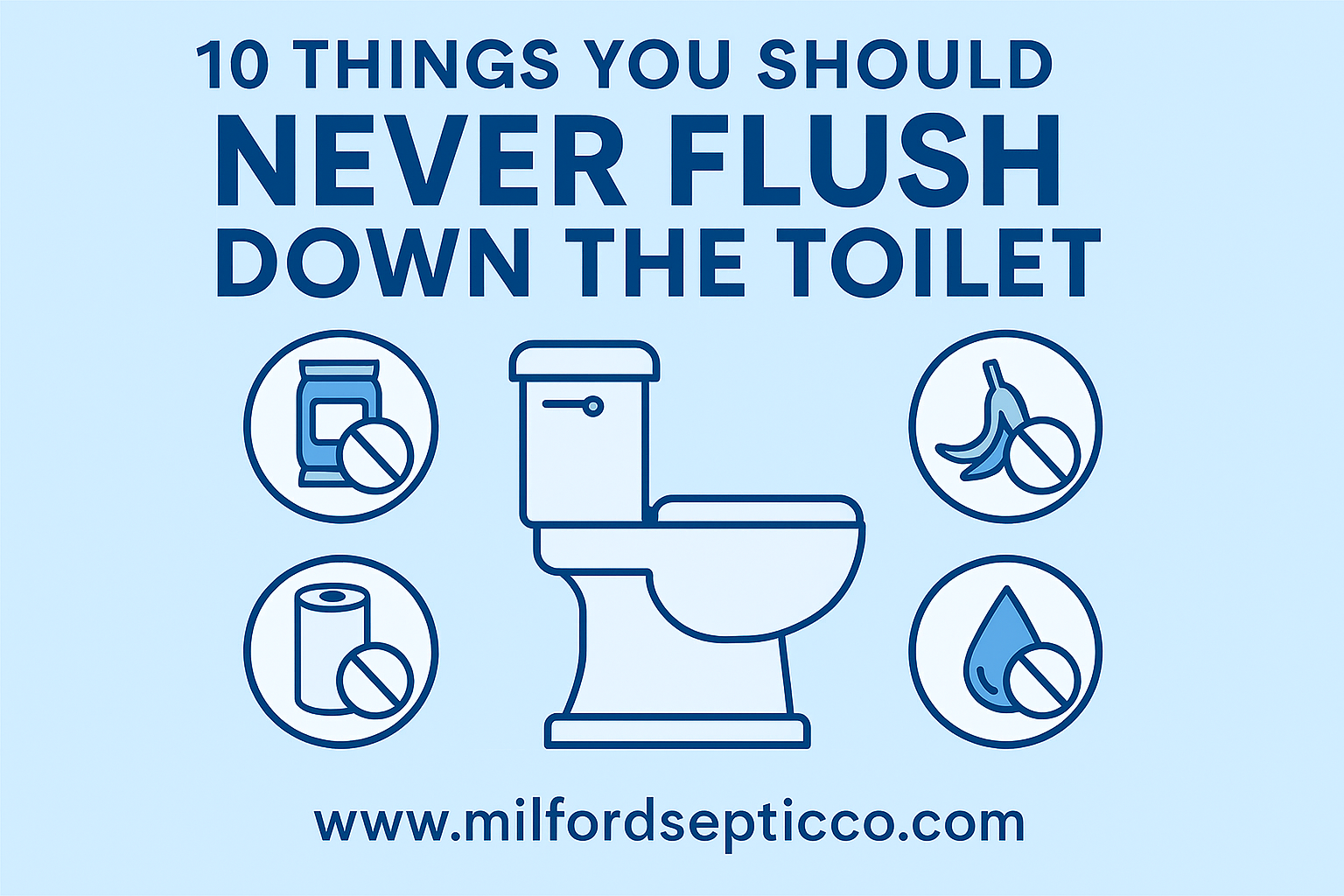 10 Things You Should Never Flush Down the Toilet