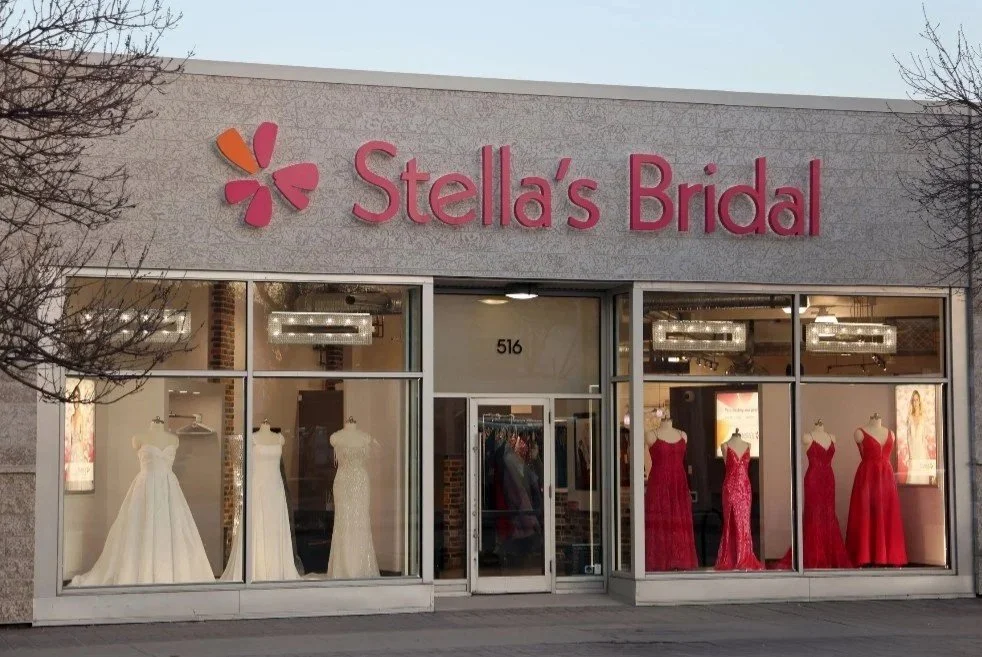 STELLA'S BRIDAL EXTERIOR REFRESH