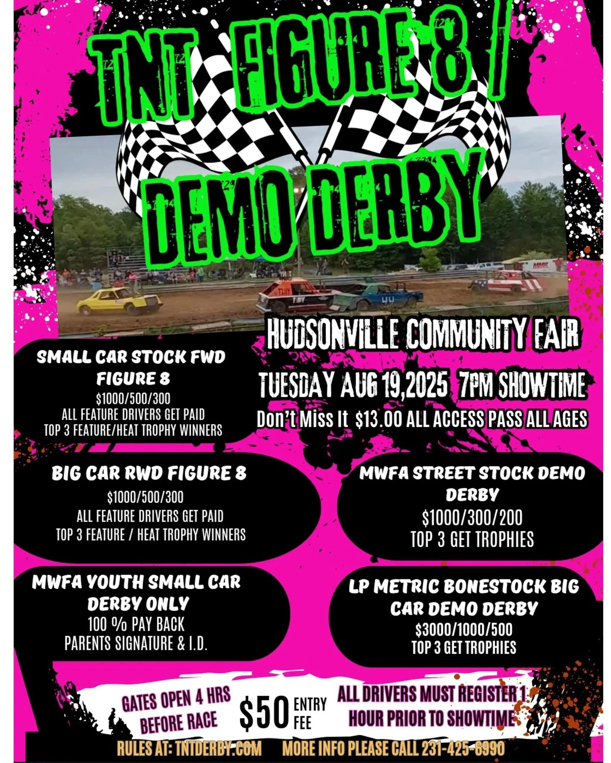 Hudsonville Community Fair (F8 & Demolition Derby Night)