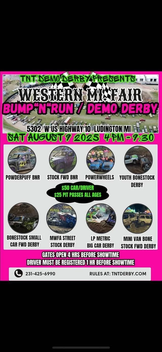 Western Michigan Fair (BNR & Demolition Derby)