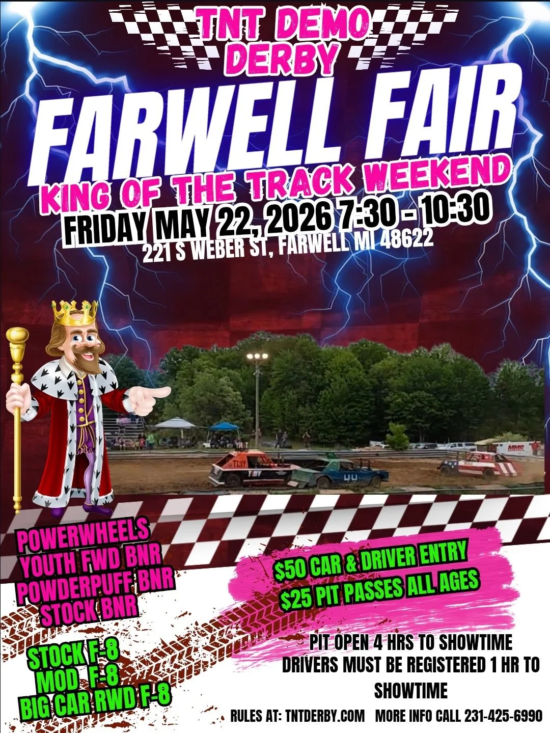 Farwell Fair KING OF THE TRACK Weekend