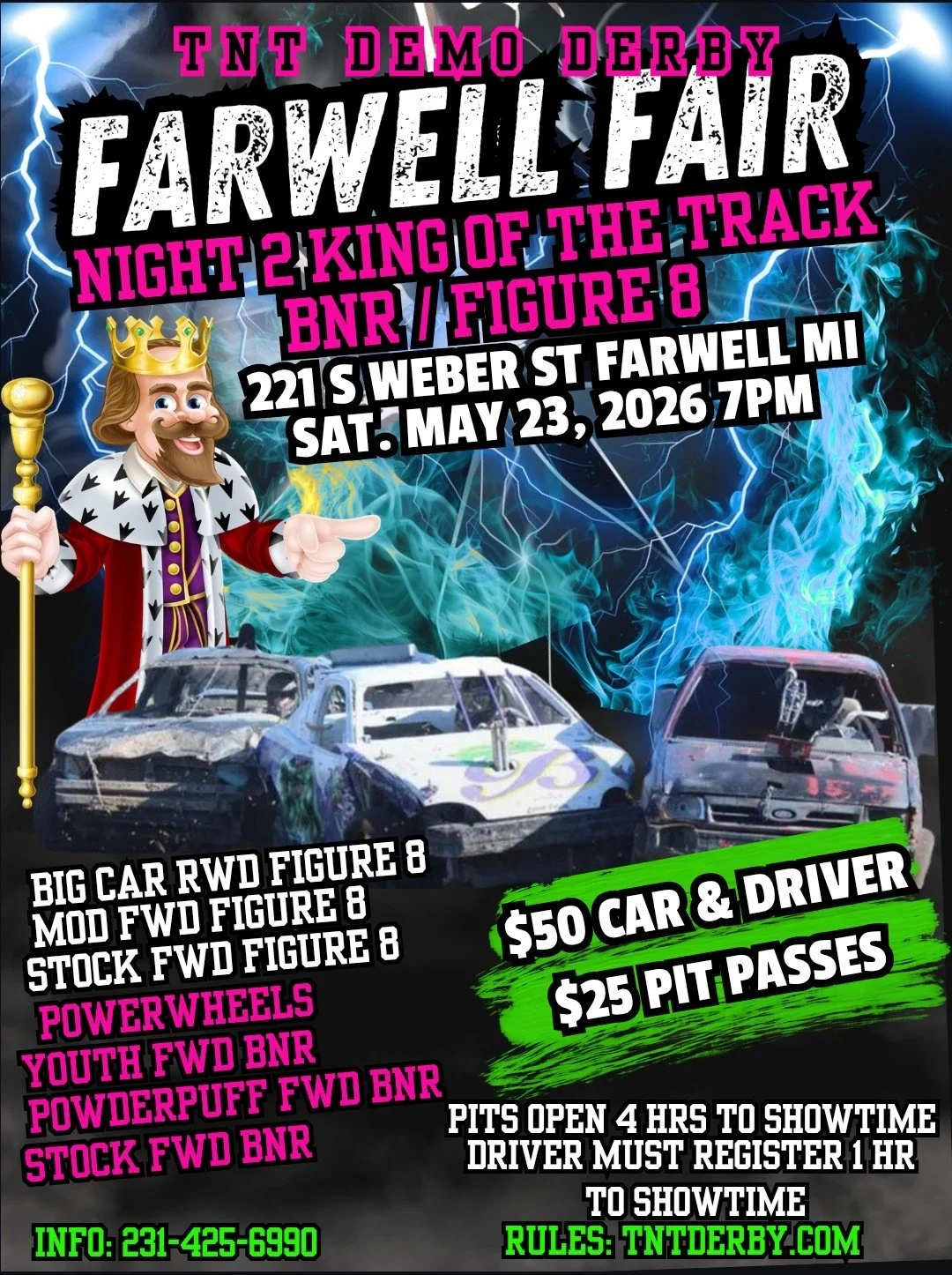 Farwell Fair KING OF THE TRACK Weekend