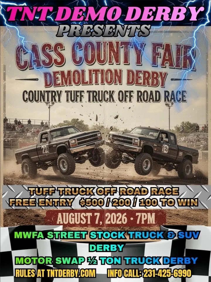 Cass County Fair (REDNECK TUFF TRUCK &amp; DD) Night #2