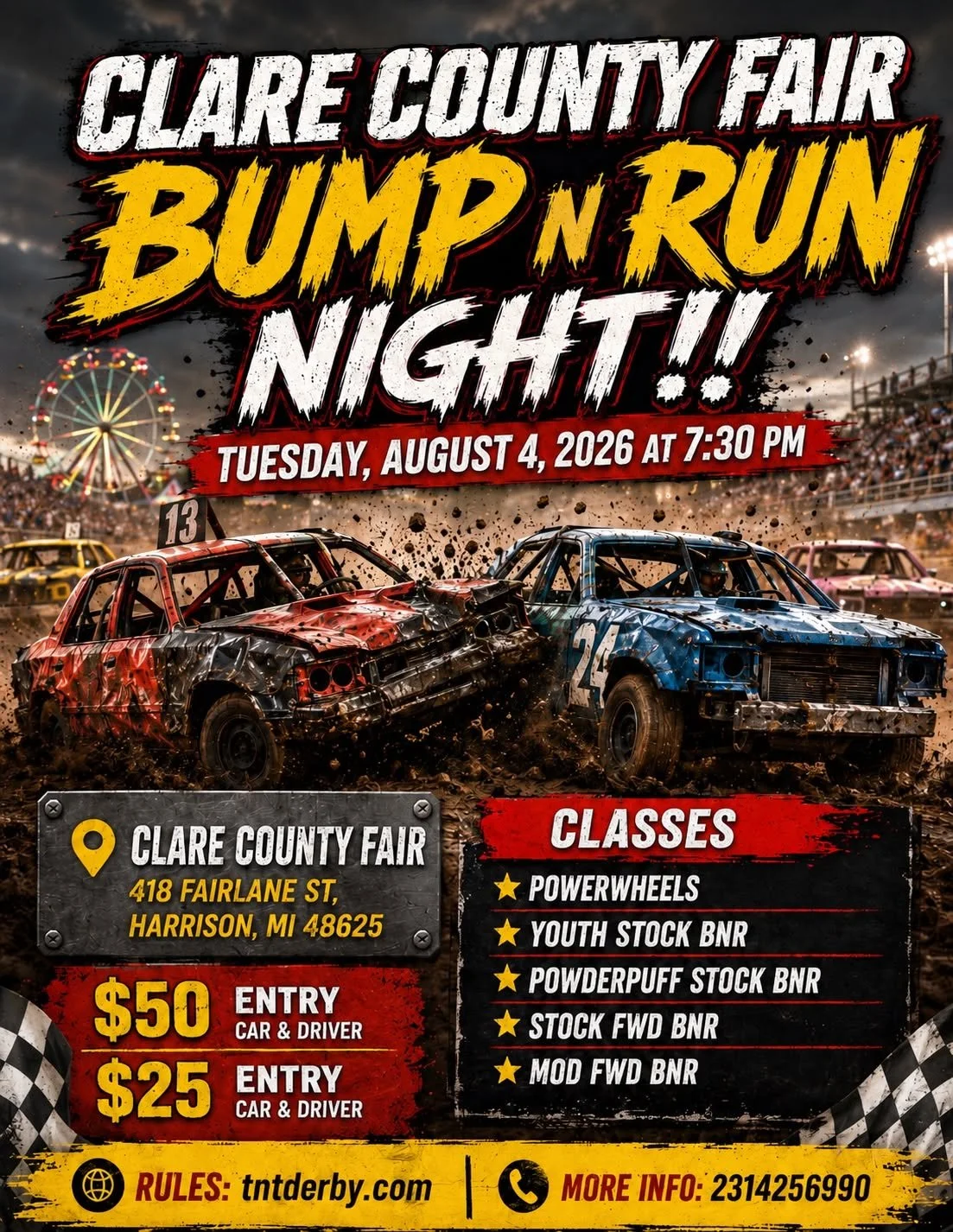 Clare County Fair BNR Night #1