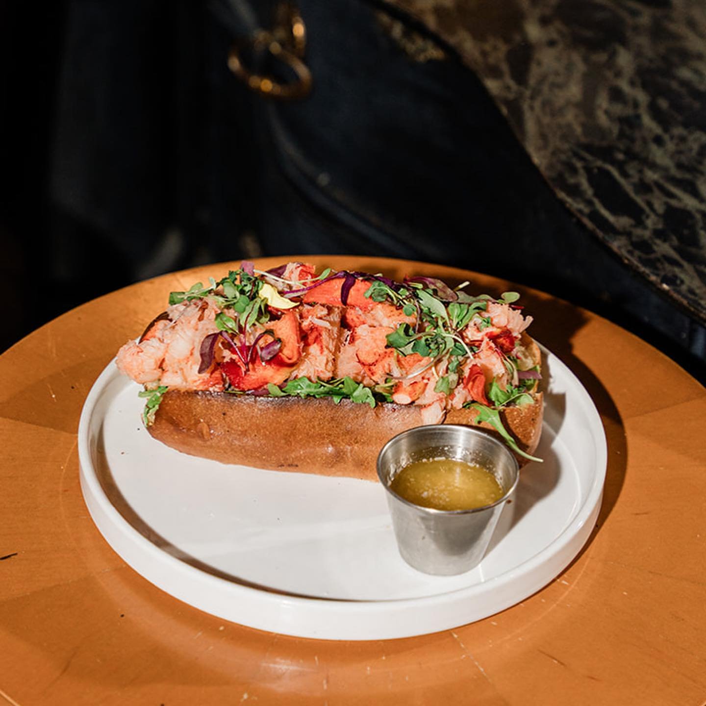 Looking for a bite to eat before or after your night out?

From the small plates menu 🥖🦞
Connecticut Lobster Roll
Brioche, Arugula, Pickled Onion

The Ebenezer is a speakeasy in Michigan located in downtown Plymouth beneath The Ledger. Serving craf