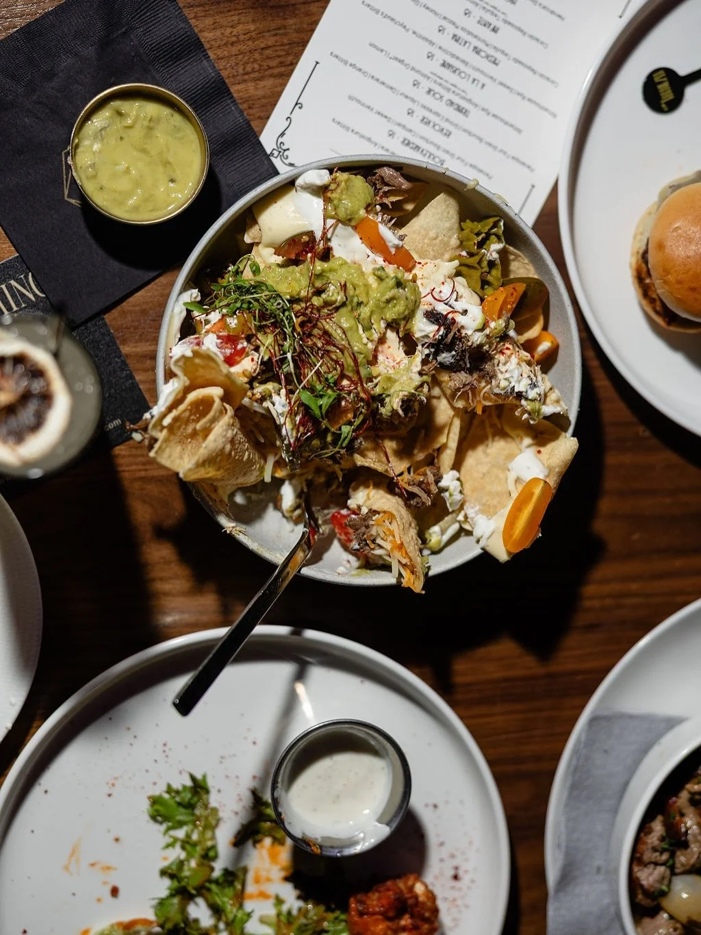 In queso you were wondering&hellip;

Featuring @stonefall_farm_wagyu Shredded Beef, Tomatoes, Lime Crema, Taj&iacute;n, White Cheddar Queso, Avocado Spread.

Tell us &mdash; are you team share, or team keep-it-to-yourself?